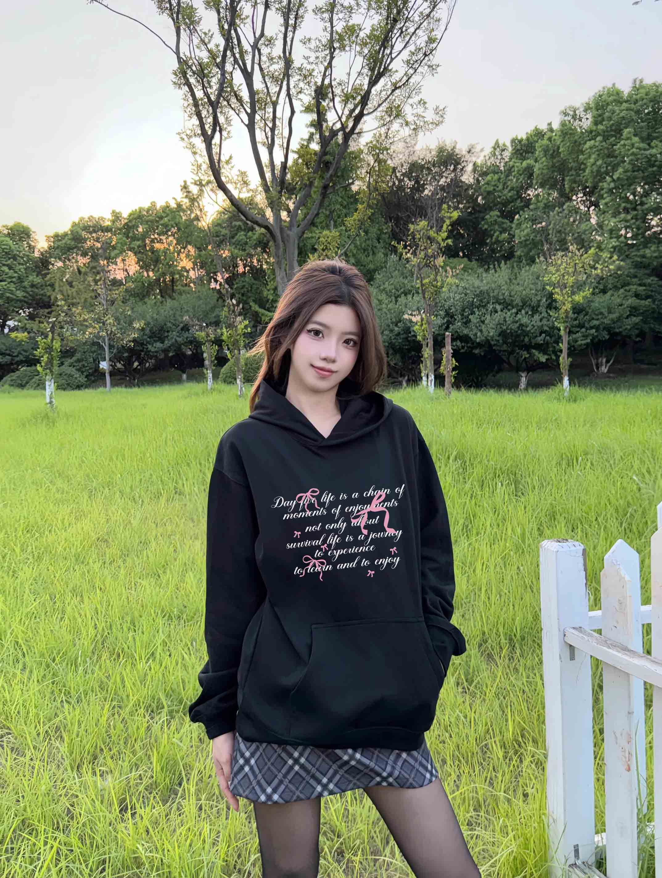 Áo hoodie nữ form rộng dày dặn vải nỉ chân cua HDD1642 Miucho in basic_thumbnail_6