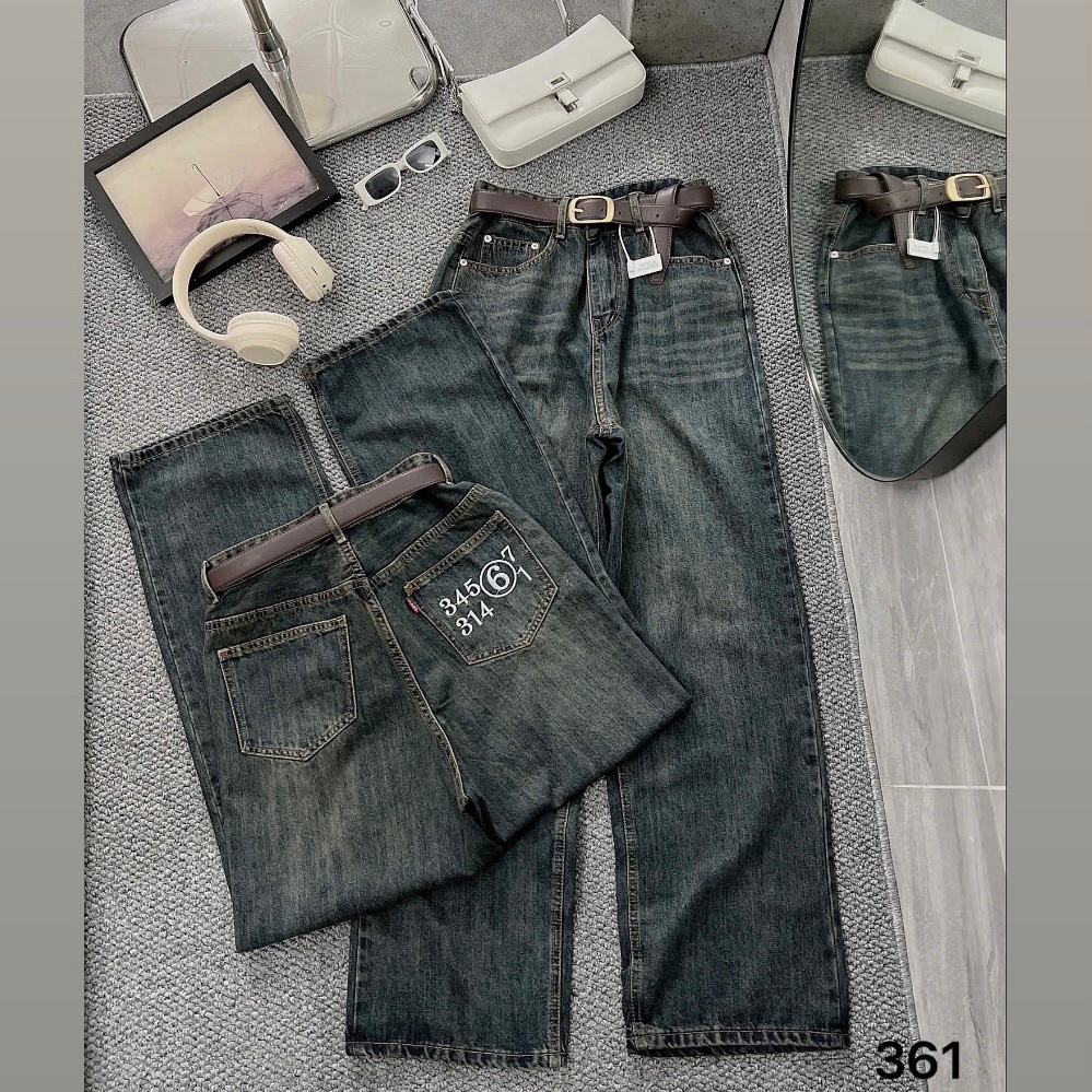 Quần jean suông thêu chữ túi sau QJ361 dành cho nàng béo mập từ 55-90kg_thumbnail_6