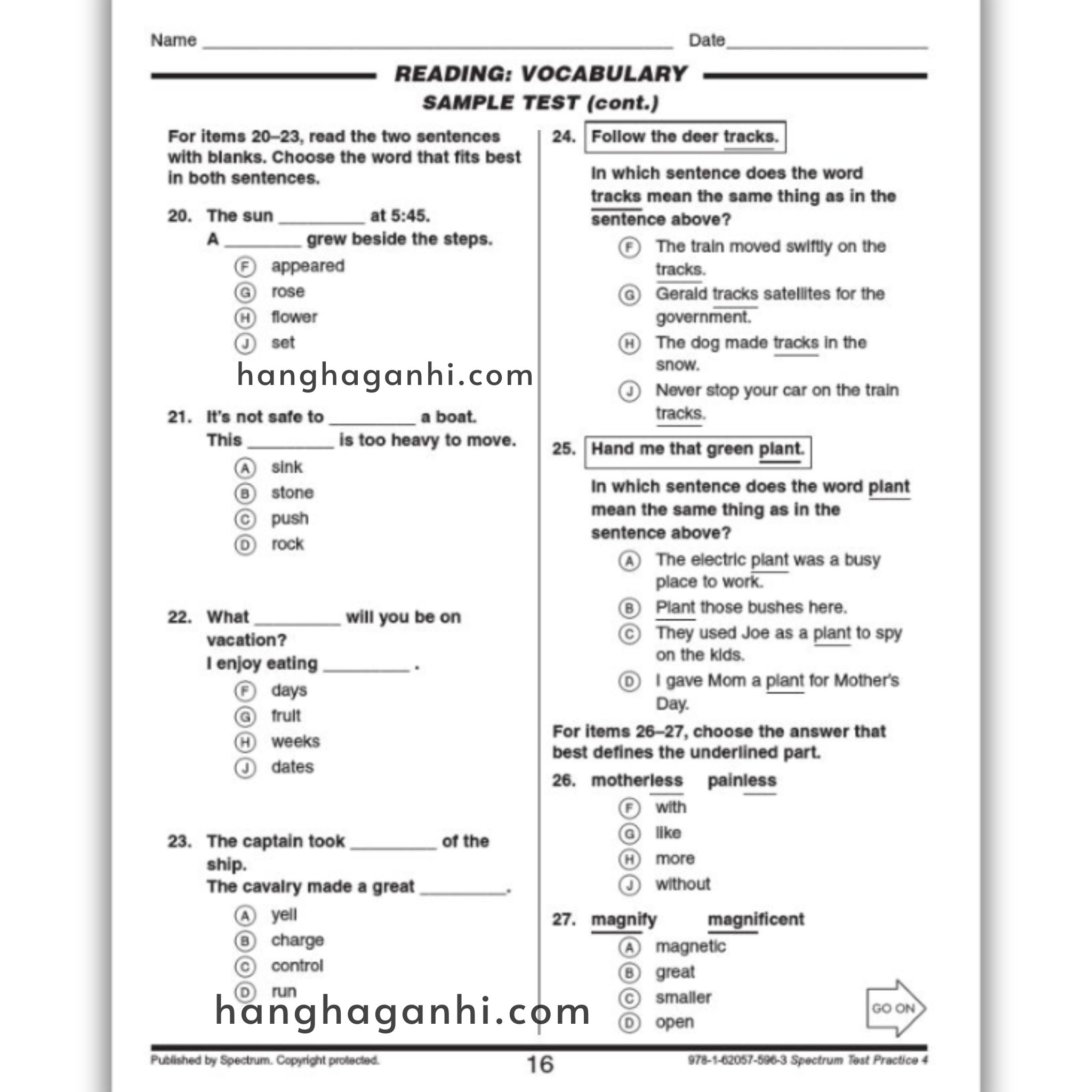 Sách Spectrum Test Practice Workbook Grade 4_thumbnail_13