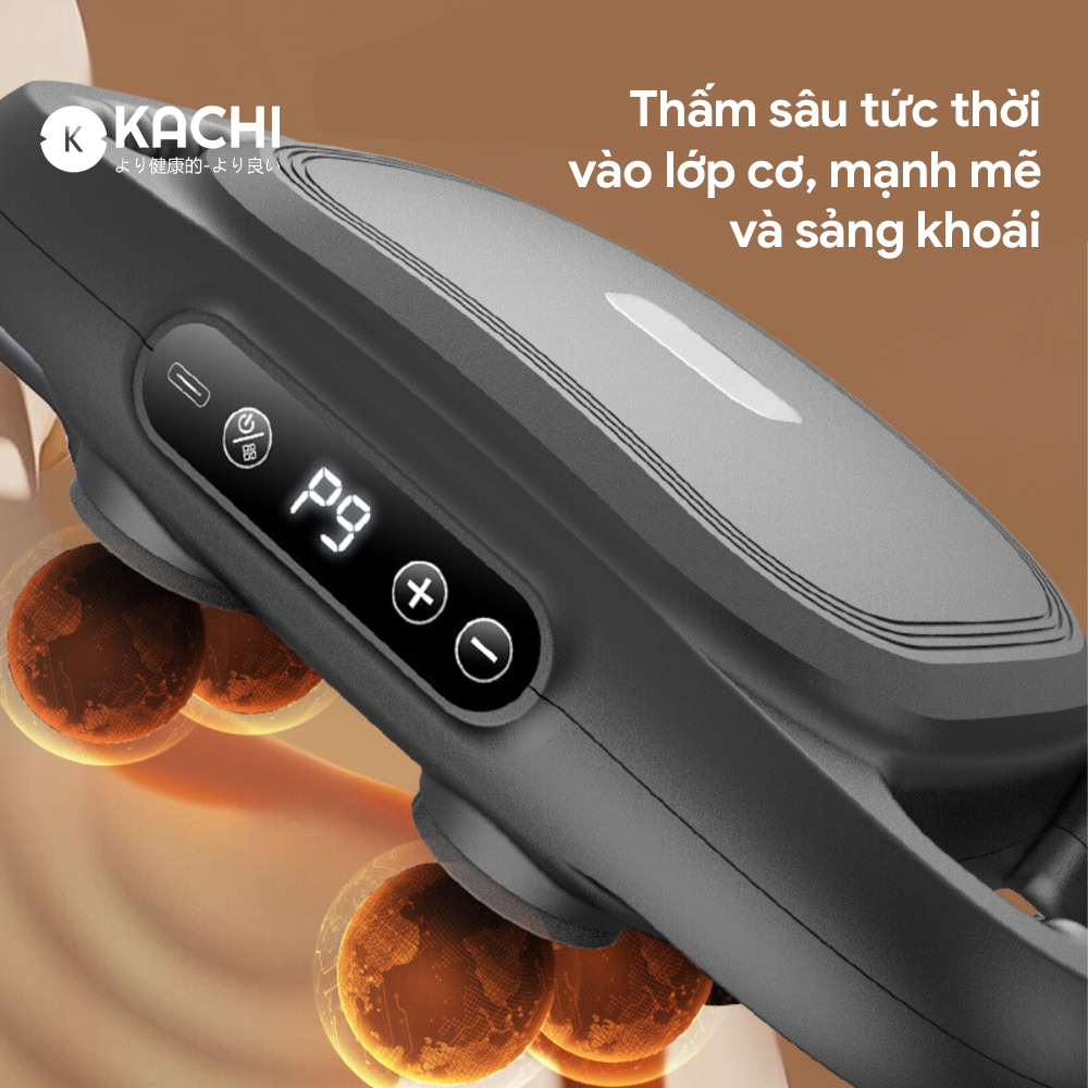 Máy Massage 6 Đầu Rung Kachi MK390 Chạy Pin - Giải Pháp Thư Giãn Tối Ưu Cho Cơ Thể_thumbnail_3
