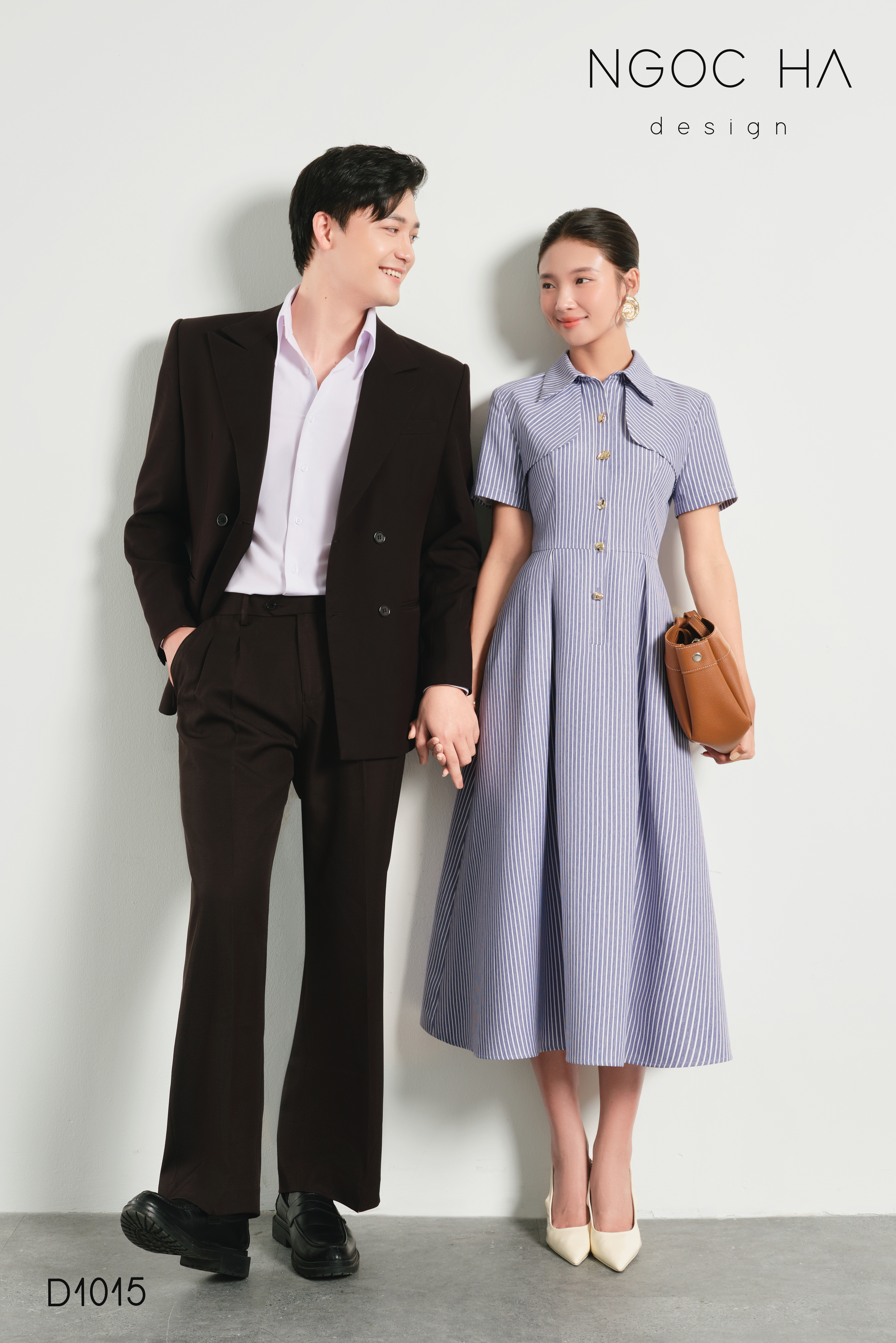 July Dress_ Đầm Sơ Mi Kẻ Sọc Xanh D1015_thumbnail_5