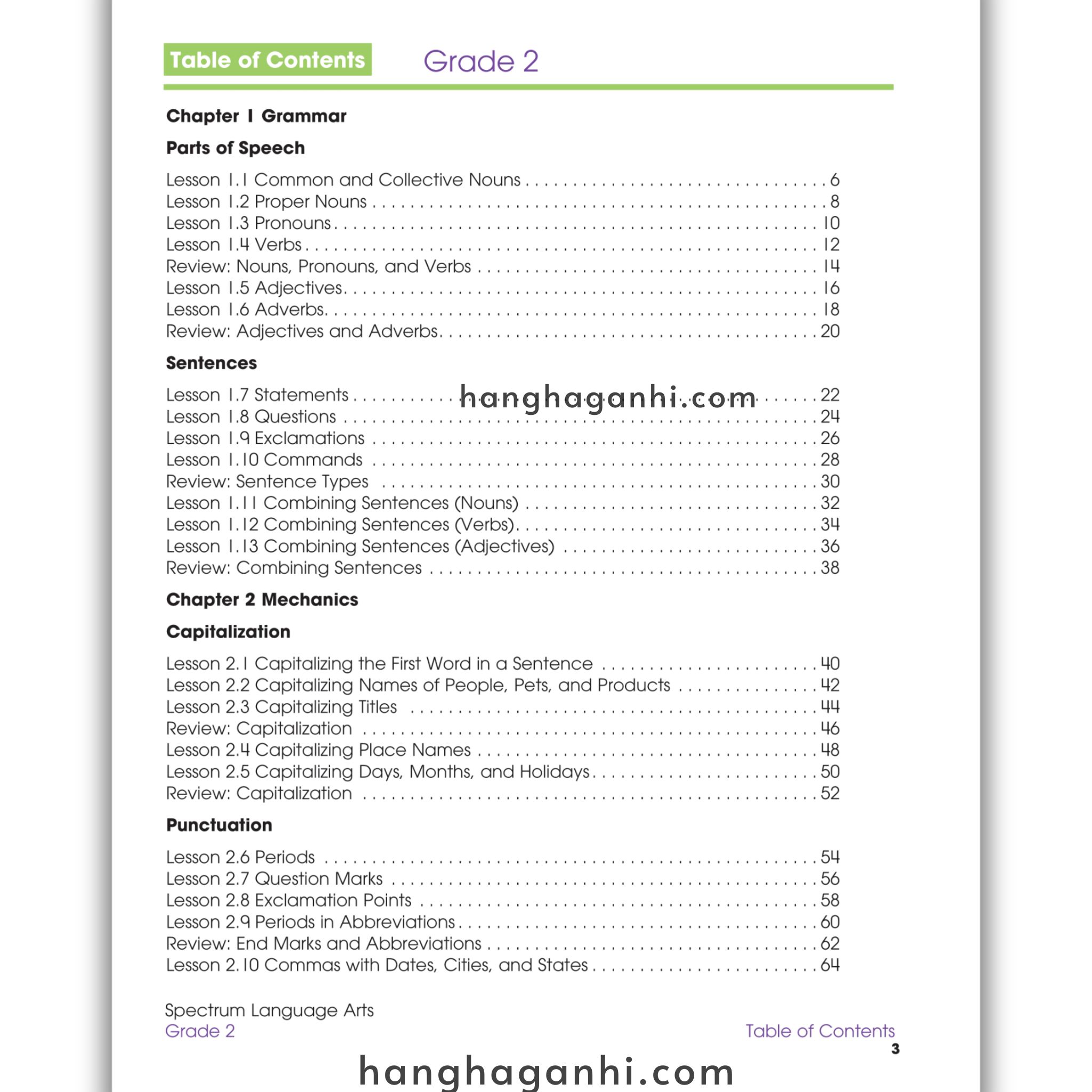 Sách Spectrum Language Arts Workbook Grade 2_thumbnail_4