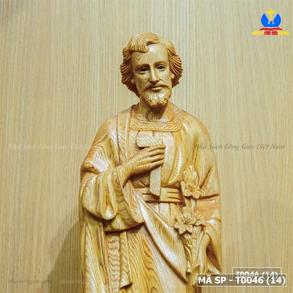 Bộ bàn thờ gỗ Pơmu Ban ơn tượng 50cm mẫu 02_thumbnail_4