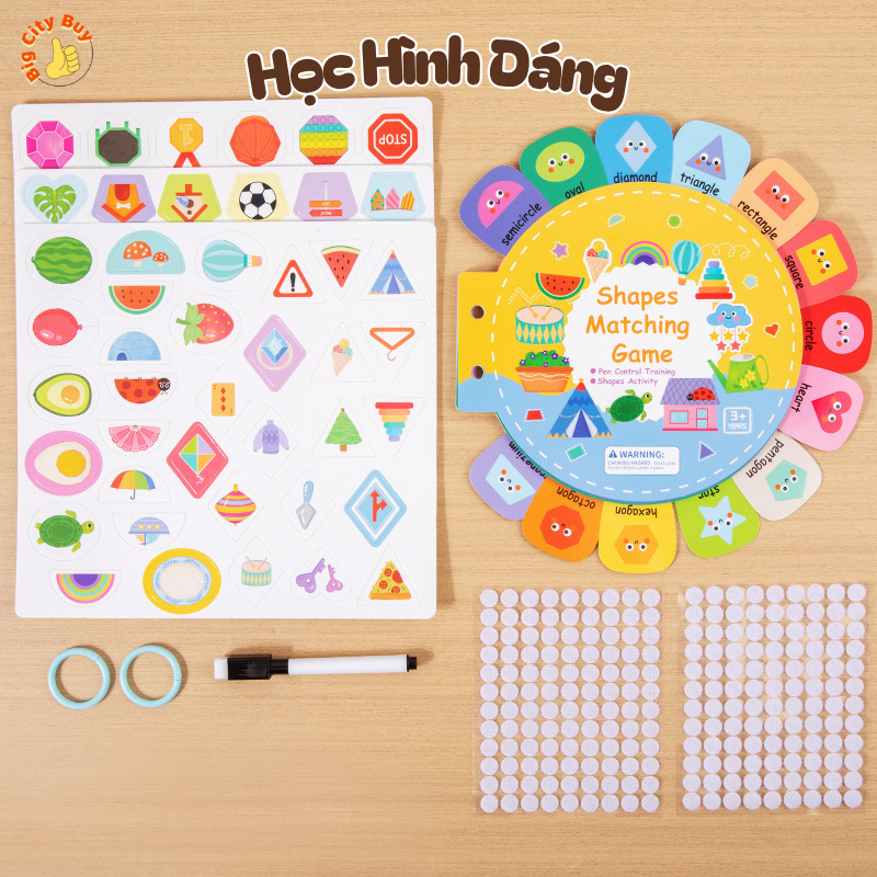Sách bận rộn học chữ cái và hình ảnh cho bé My Alphabet Busy Book, Rèn Luyện Trí Thông Minh_thumbnail_1
