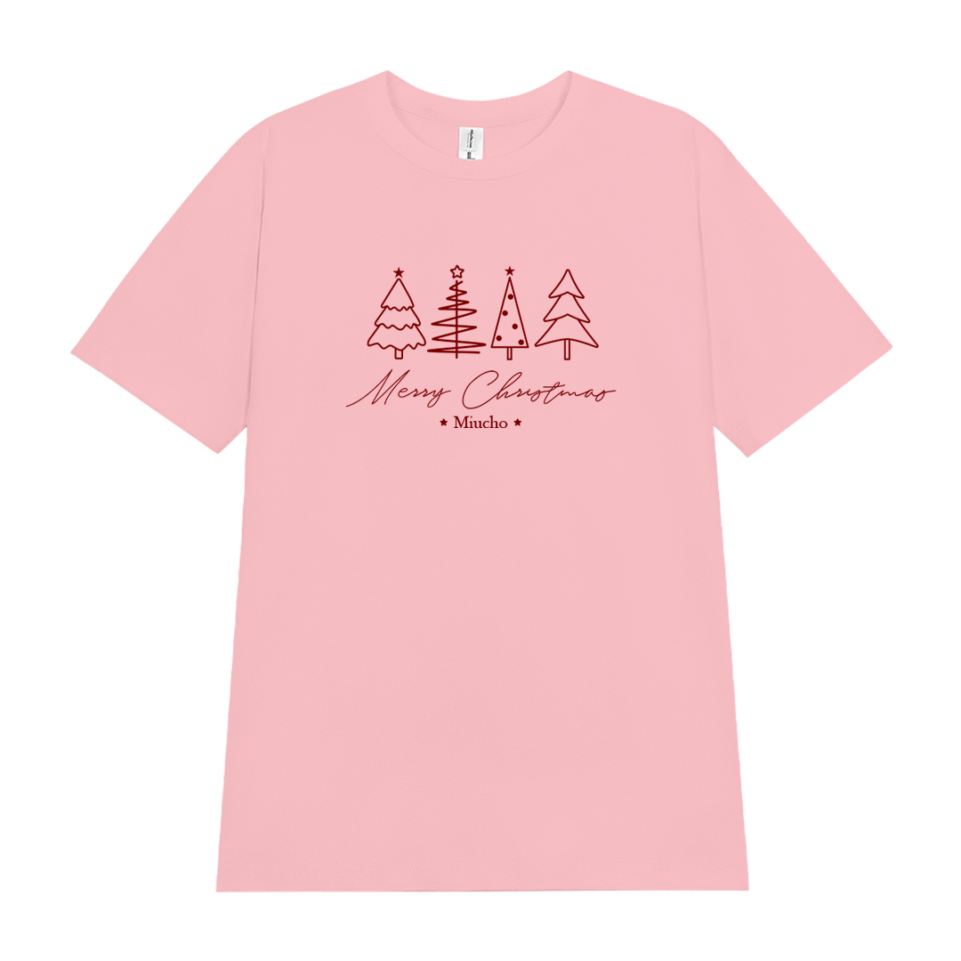 Áo thun nữ giáng sinh noel form vừa regular vải cotton 4c thoáng mát 1762 Miucho Chic Chic in mix_thumbnail_7