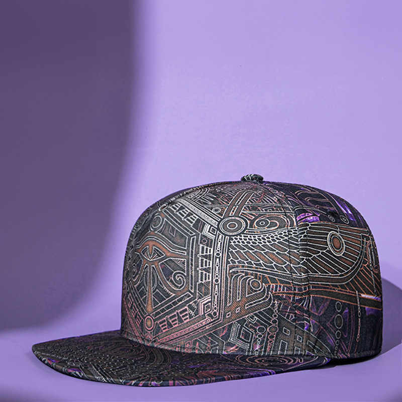 Mũ lưỡi trai Snapback Hiphop họa tiết hoa văn in chìm HZ8751_thumbnail_0