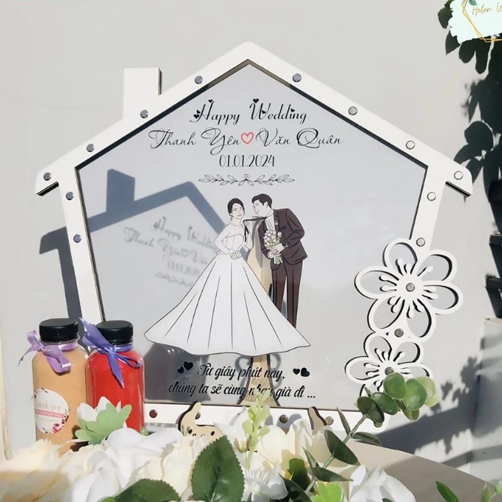 Tranh Rót Cát Đám Cưới – Nghi Thức Cưới Ý Nghĩa, Thiết Kế Theo Yêu Cầu (Tặng Kèm Cát) - Size tính theo chiều ngang_thumbnail_6