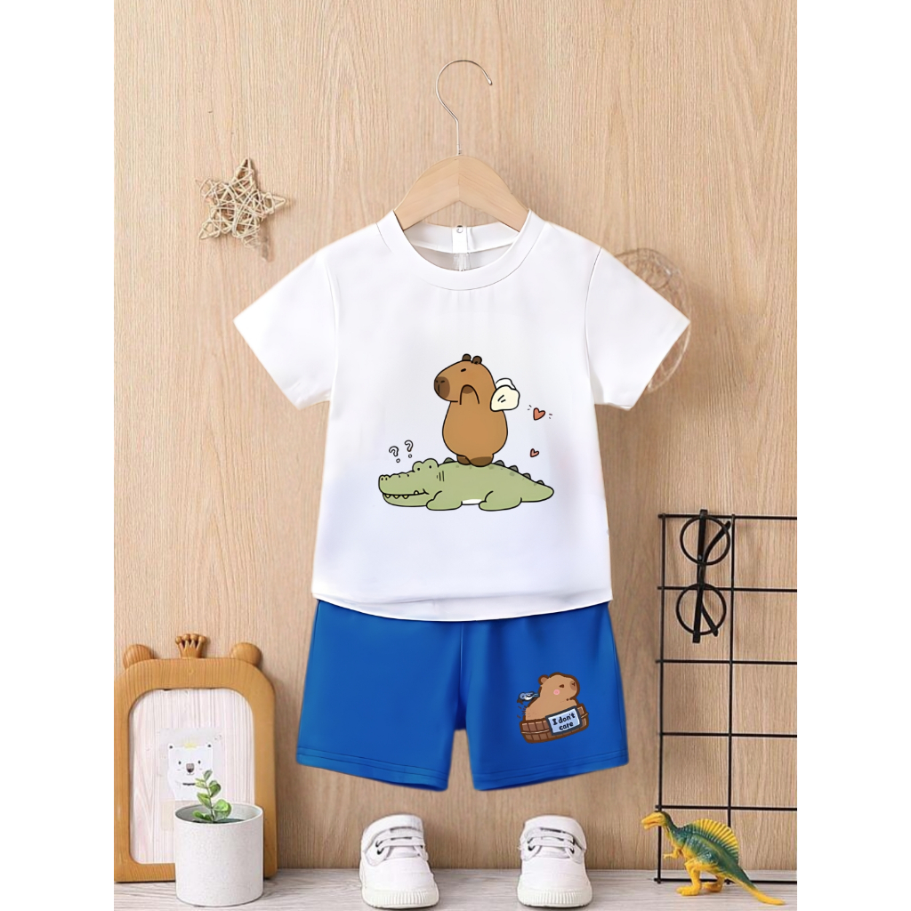 Bộ đồ bé trai in hình Capybara - Loza Kids SB106_thumbnail_7