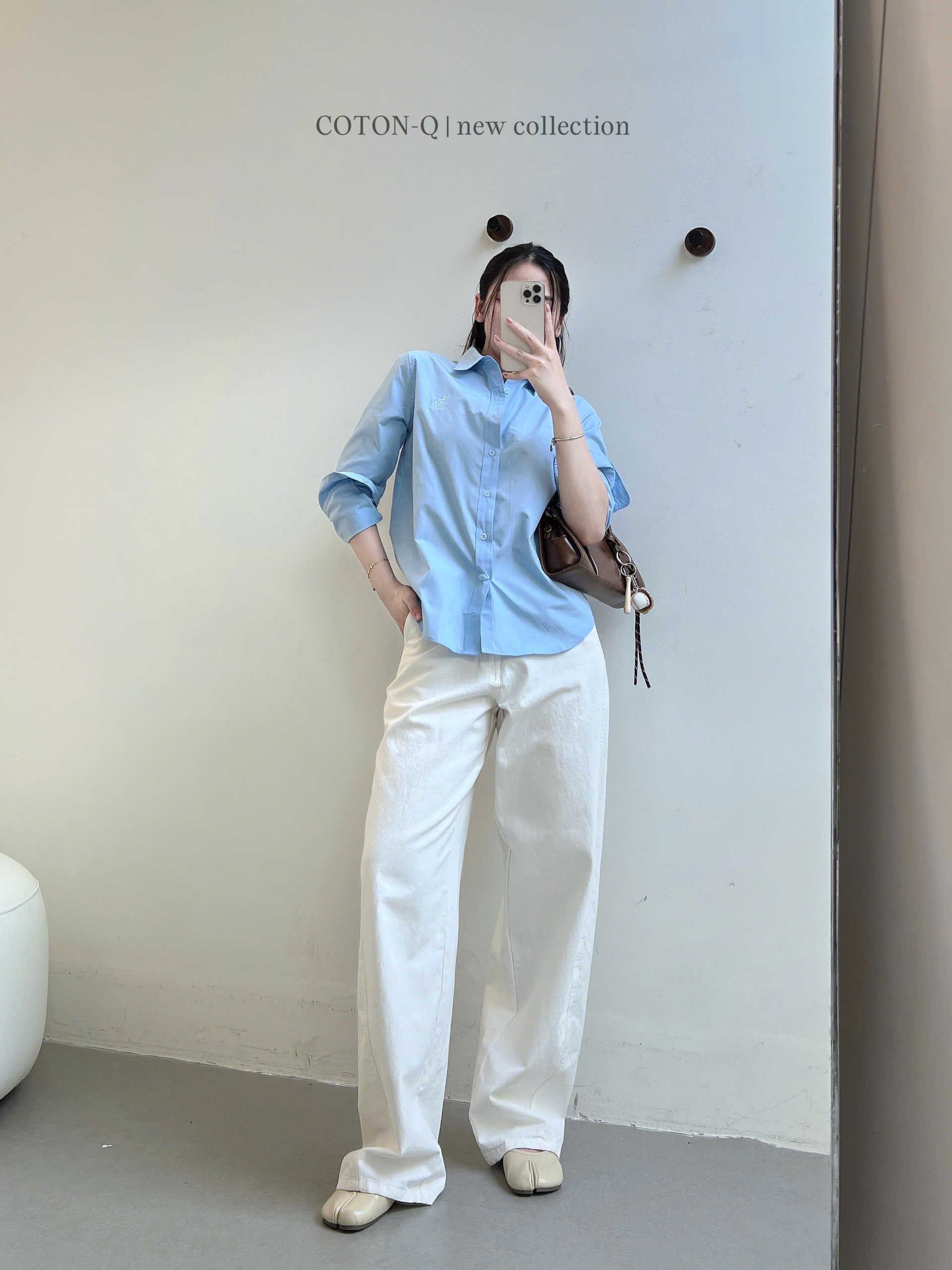 Quần baggy cạp liền ( XANH ĐEN )_thumbnail_8