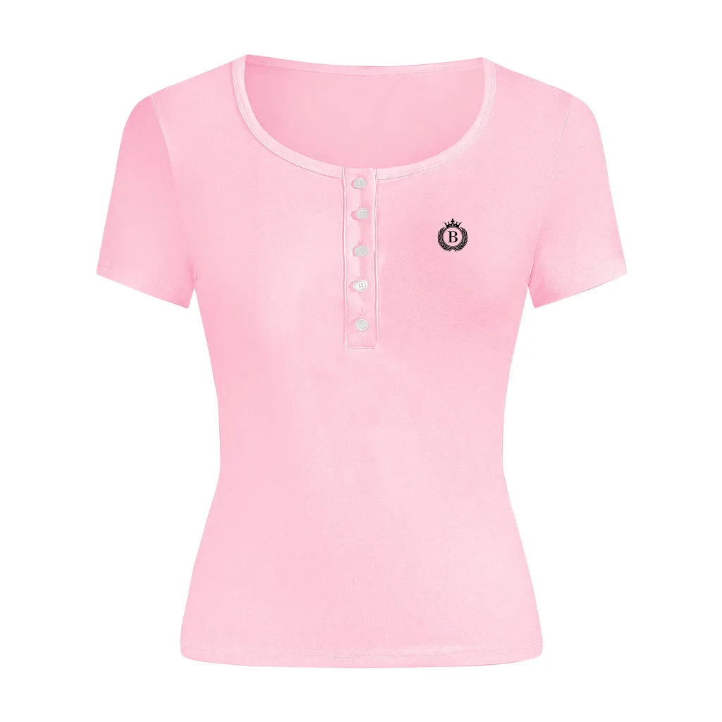 Áo thun ôm body cổ nút Miucho vải visco dày dặn thoáng mát thấm hút tốt tôn dáng in artwork 2722_thumbnail_13