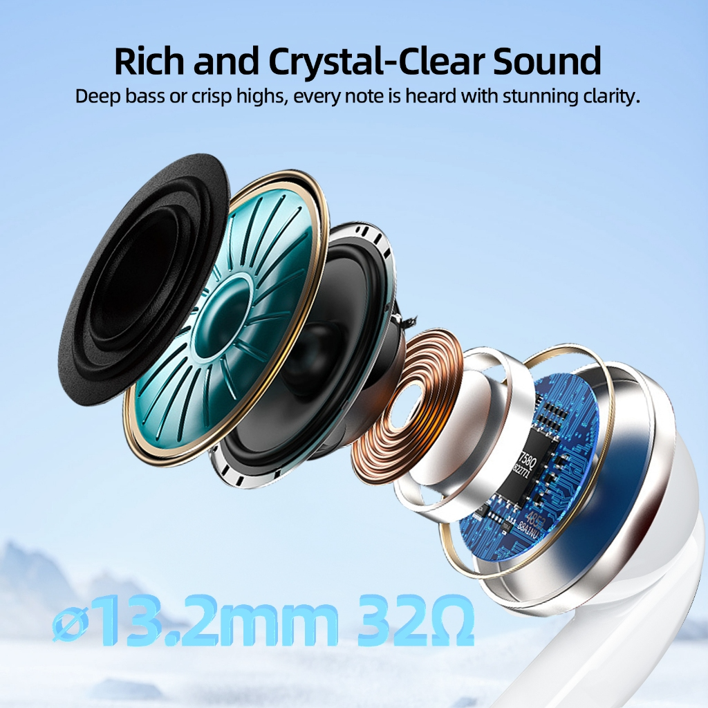 GOOJODOQ AI Pro 5 Bluetooth Earphones J201_thumbnail_1