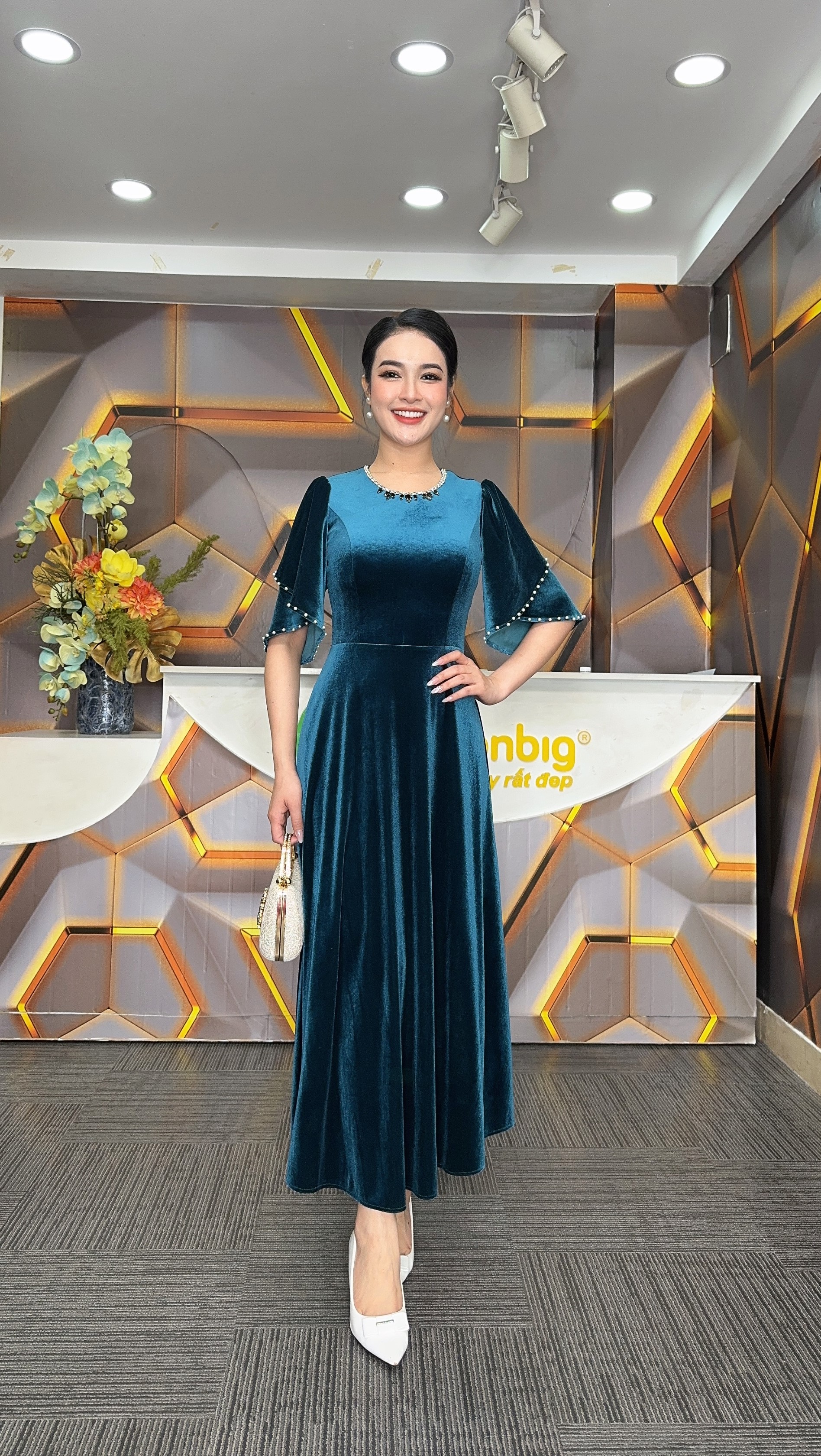 Đầm xòe - Y1850 - Thương hiệu Zonbig_thumbnail_5