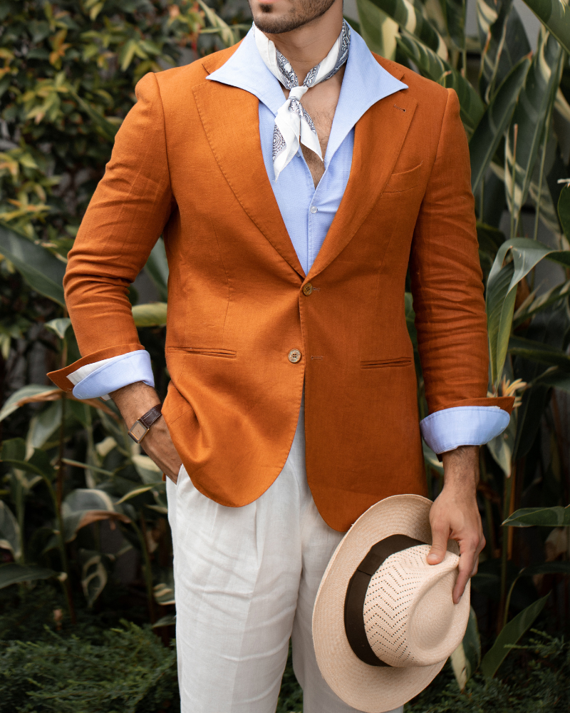 Blazer Havana Linen 1 Hàng Khuy_thumbnail_13