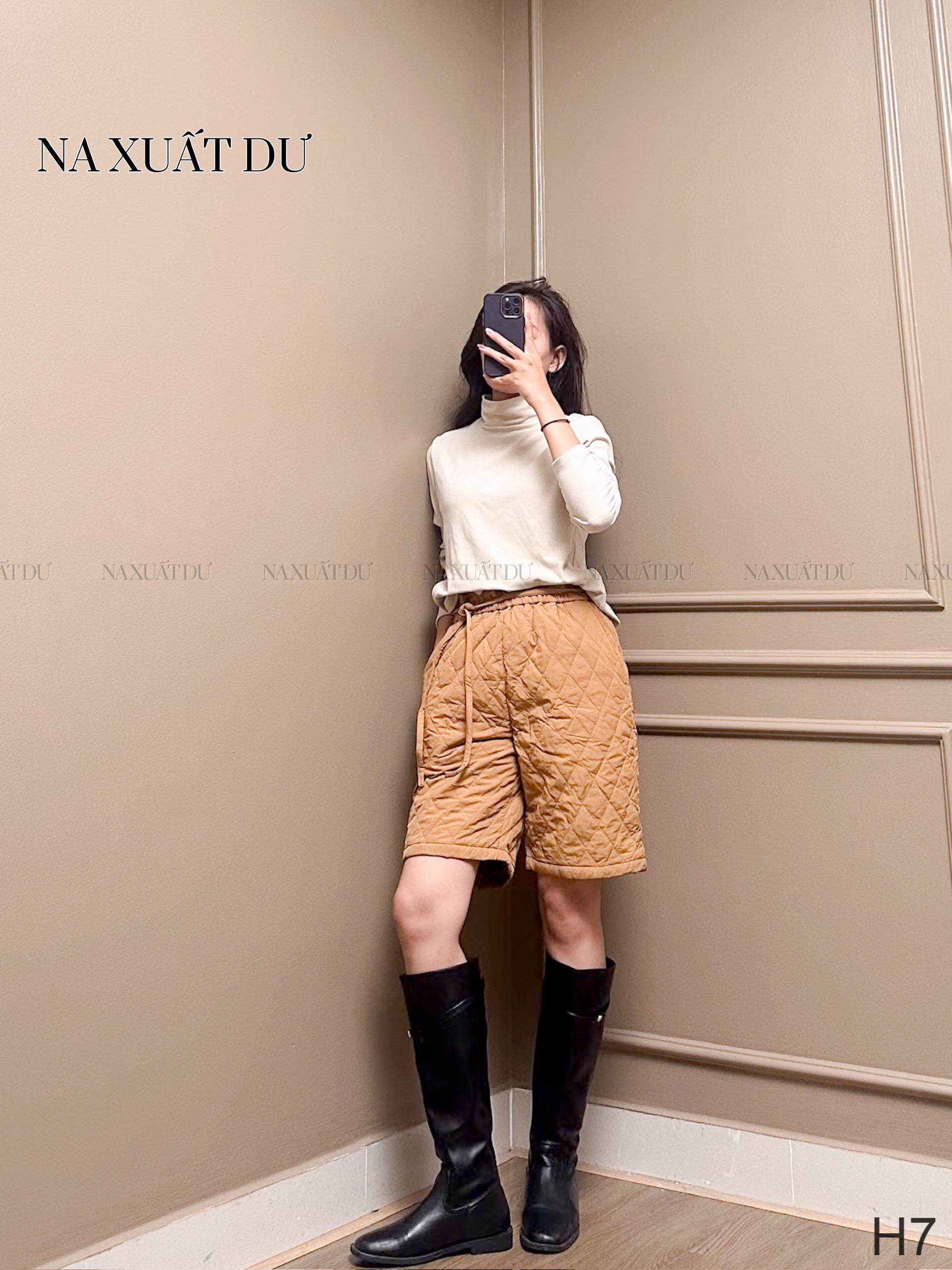 Quần phao đùi 2 màu - H7 (sale)