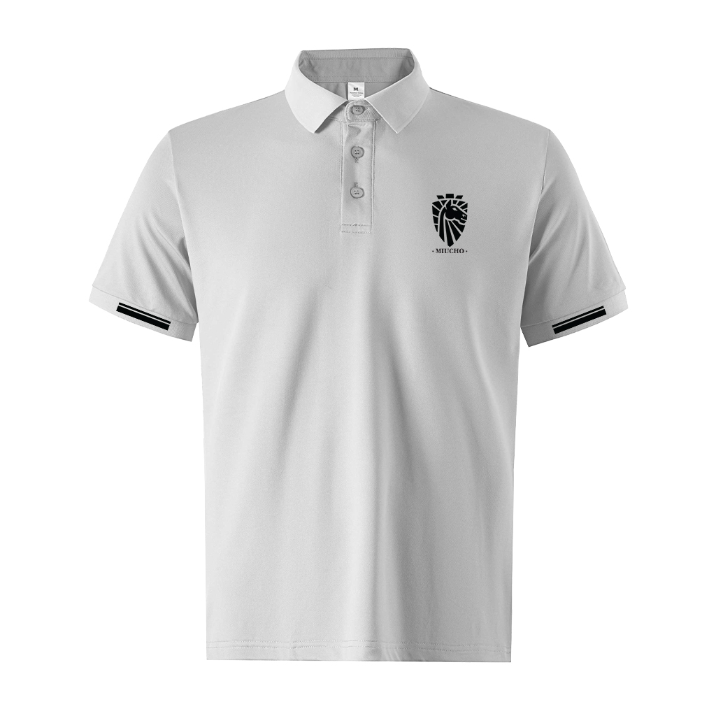 Áo polo nam form vừa regular vải cá sấu đứng form thoáng mát 1834 Miucho Iconic in basic_thumbnail_9