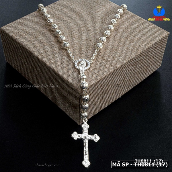 Chuỗi tràng hạt Mân Côi 50 M51 bạc 6ly_thumbnail_3
