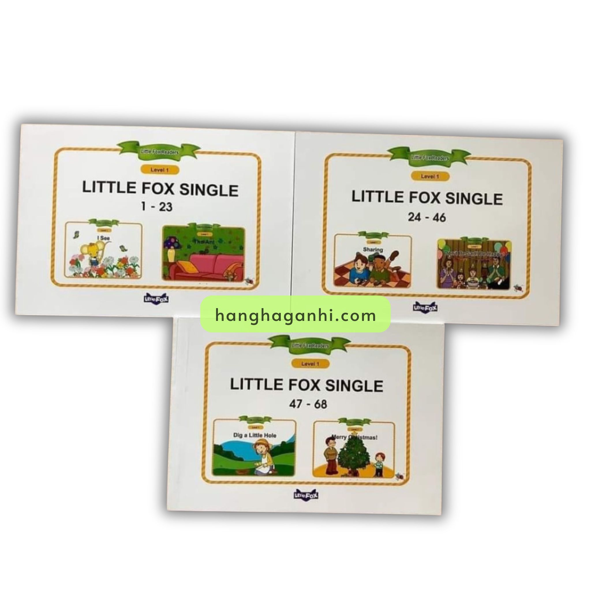 Bộ 3 cuốn Little Fox Single Stories 68 truyện - Level 1_thumbnail_1