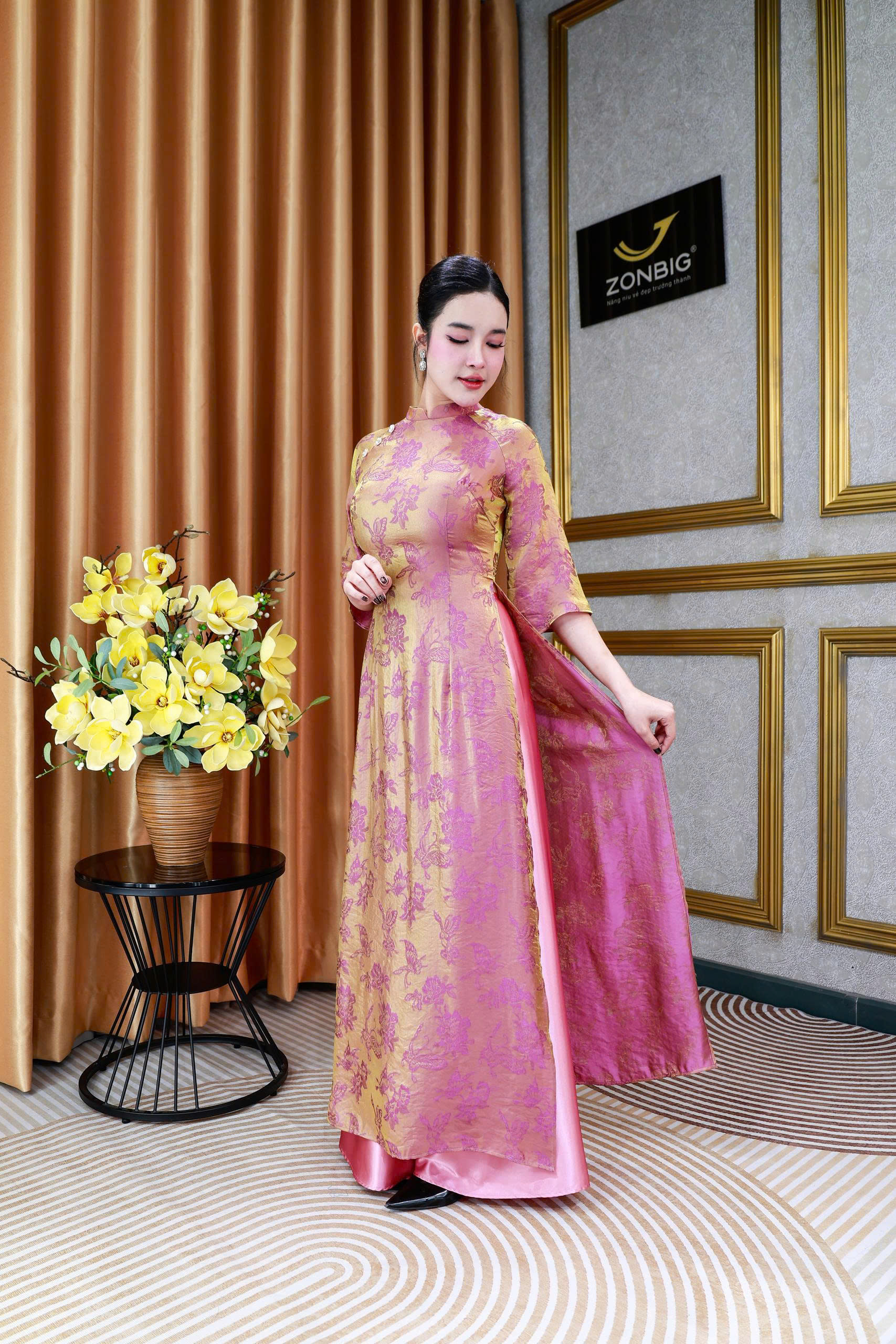 Set áo dài - Y2126 - Thương hiệu ZONBIG