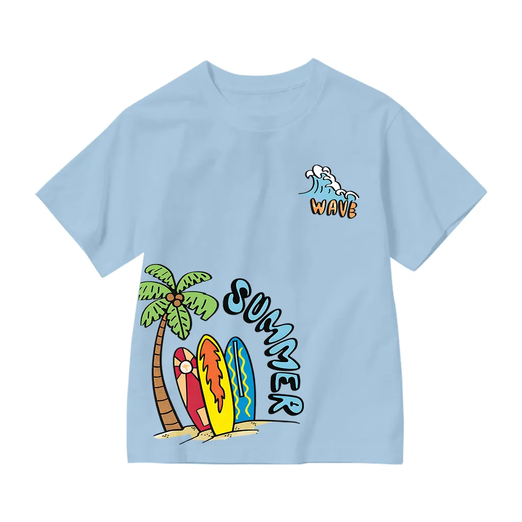 Áo thun bé trai bé gái hoạt hình mùa hè Kado 3432_thumbnail_10