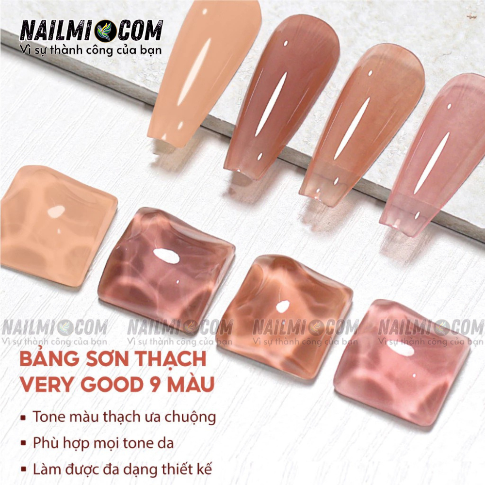 Set sơn thạch Very Good Nail - 9 màu_thumbnail_5