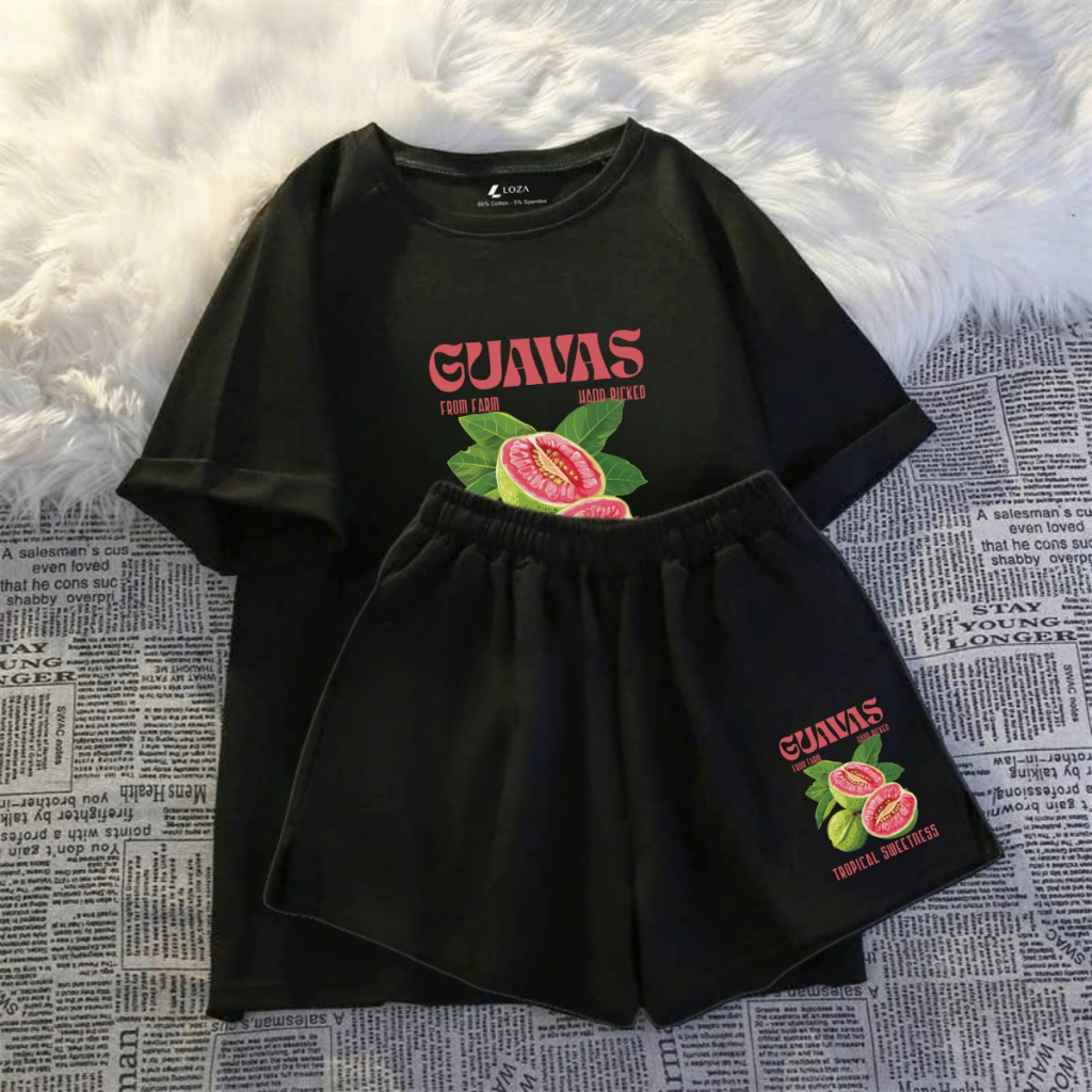 [Form rộng] Đồ bộ nữ mùa hè BST Hoa quả summer 2025 - Set đồ nữ LOZA G0405_thumbnail_5