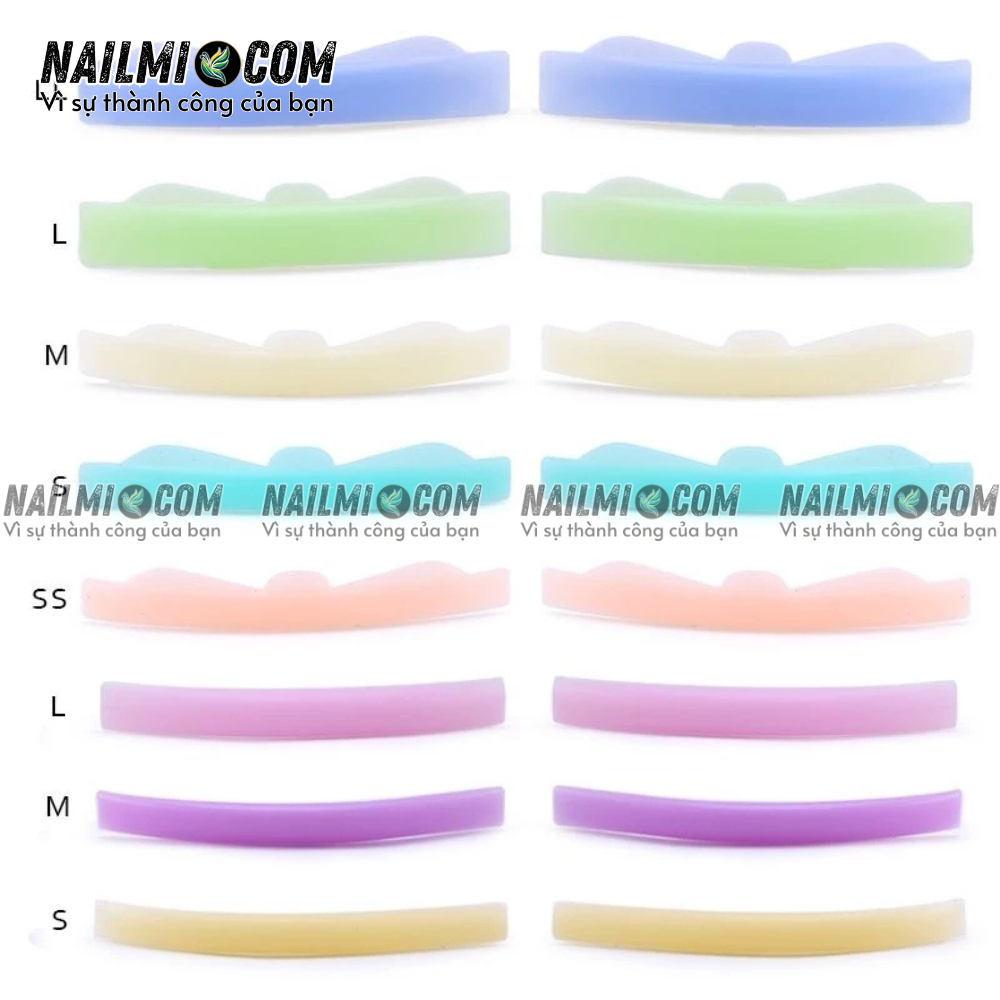 Trục uốn mi 8 size (dành cho cả mi siêu ngắn)