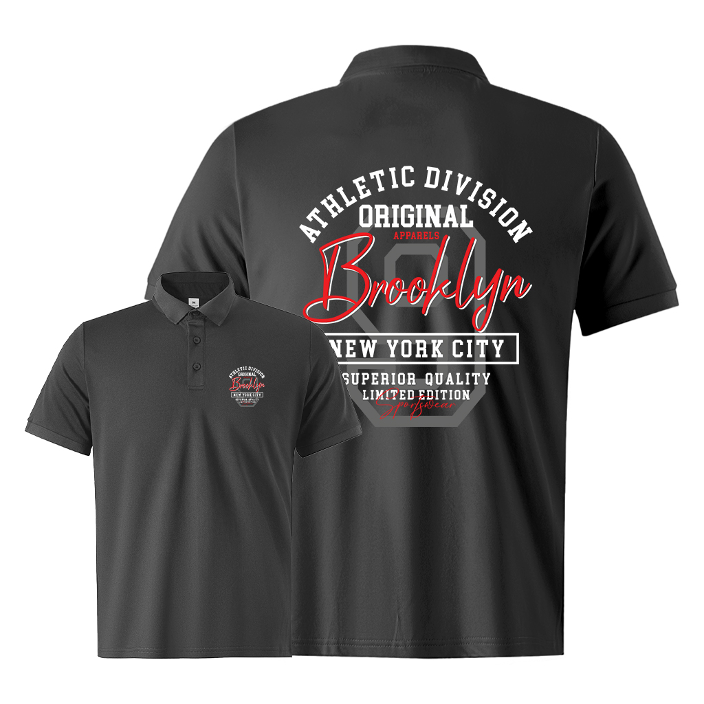 Áo polo nam form vừa vải cá sấu đứng form PLCSD1646 Miucho Iconic in typography_thumbnail_14