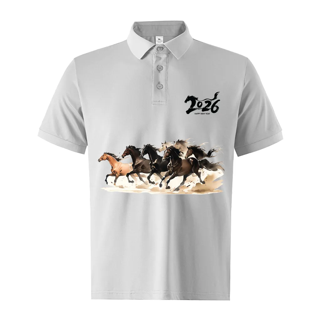 Áo polo Tết Bính Ngọ Miucho Iconic vải poly cá sấu thoáng mát cổ trụ form vừa in mix 2992_thumbnail_12