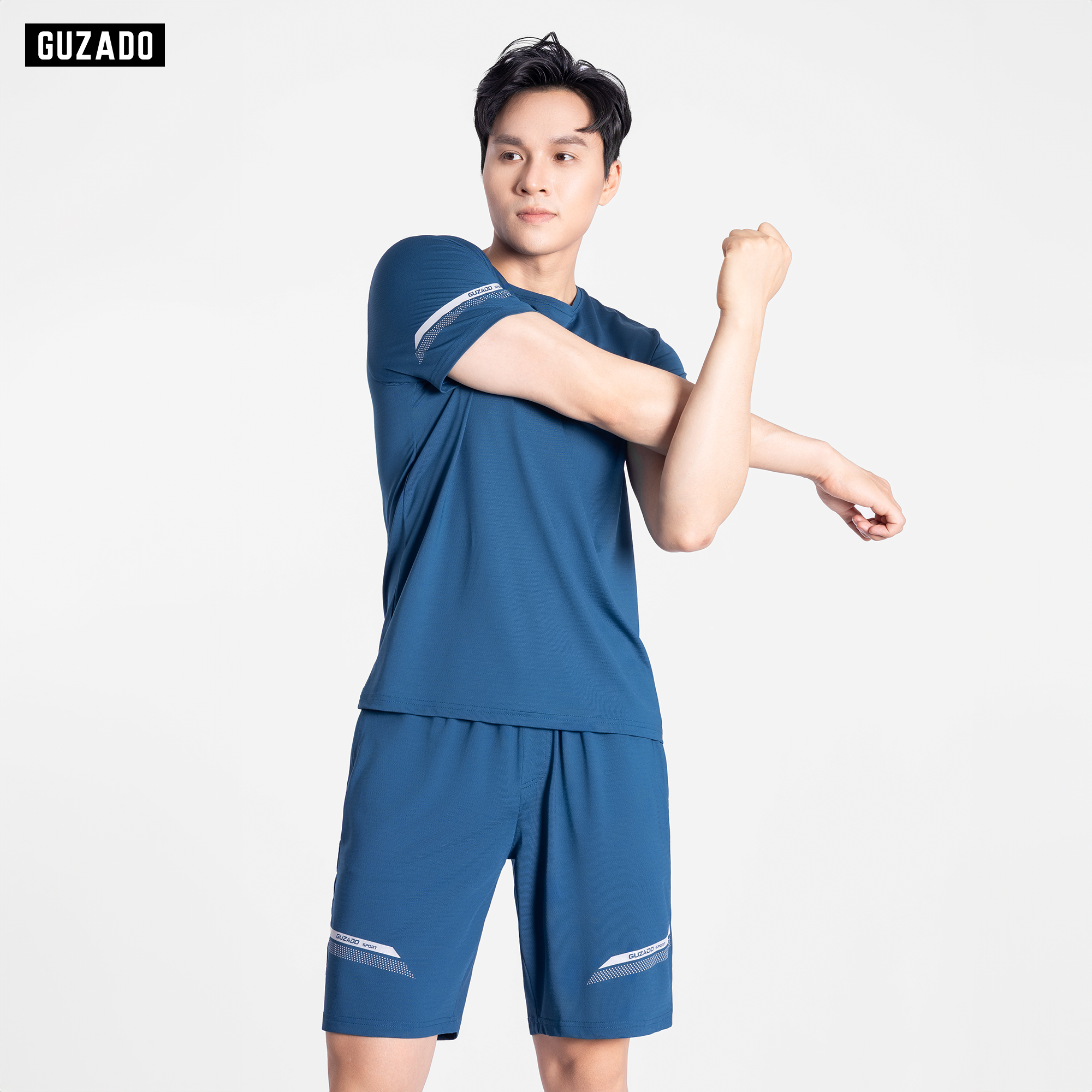 Bộ Thể Thao Nam GUZADO Mẫu Cộc Tay Mặc Thể Thao GBH01_thumbnail_21