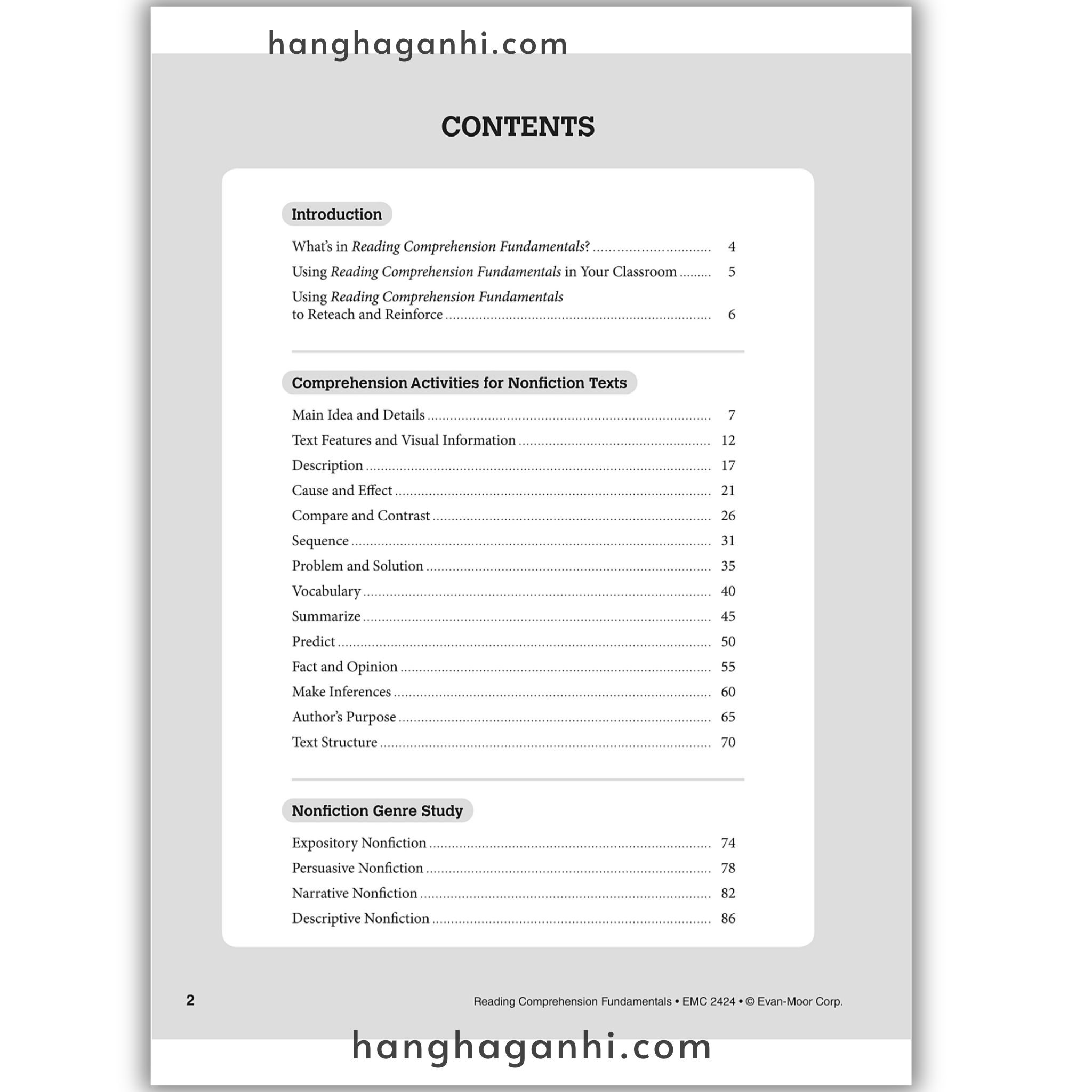Reading Comprehension Fundamentals grade 4_thumbnail_1