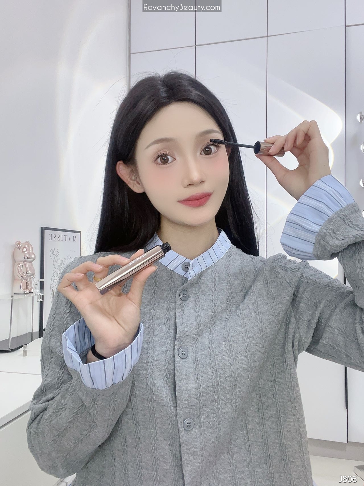 Mascara QAAJEE Sunflower J806  - Tạo Lông Mi Dài, Cong, Dày, Không Lem, Chống Nước_thumbnail_13