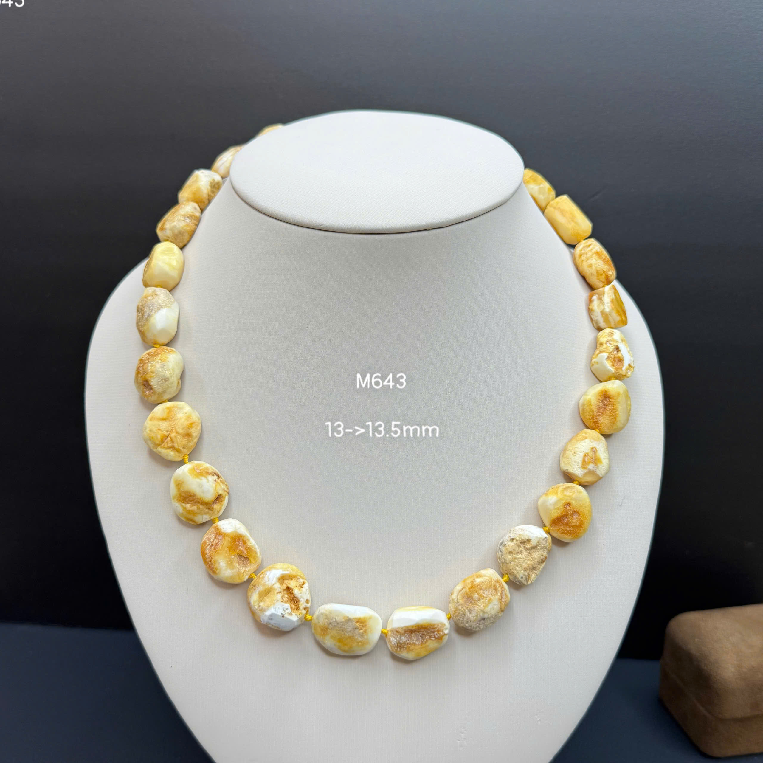 Vòng Cổ Bạch Phách Thô - M643