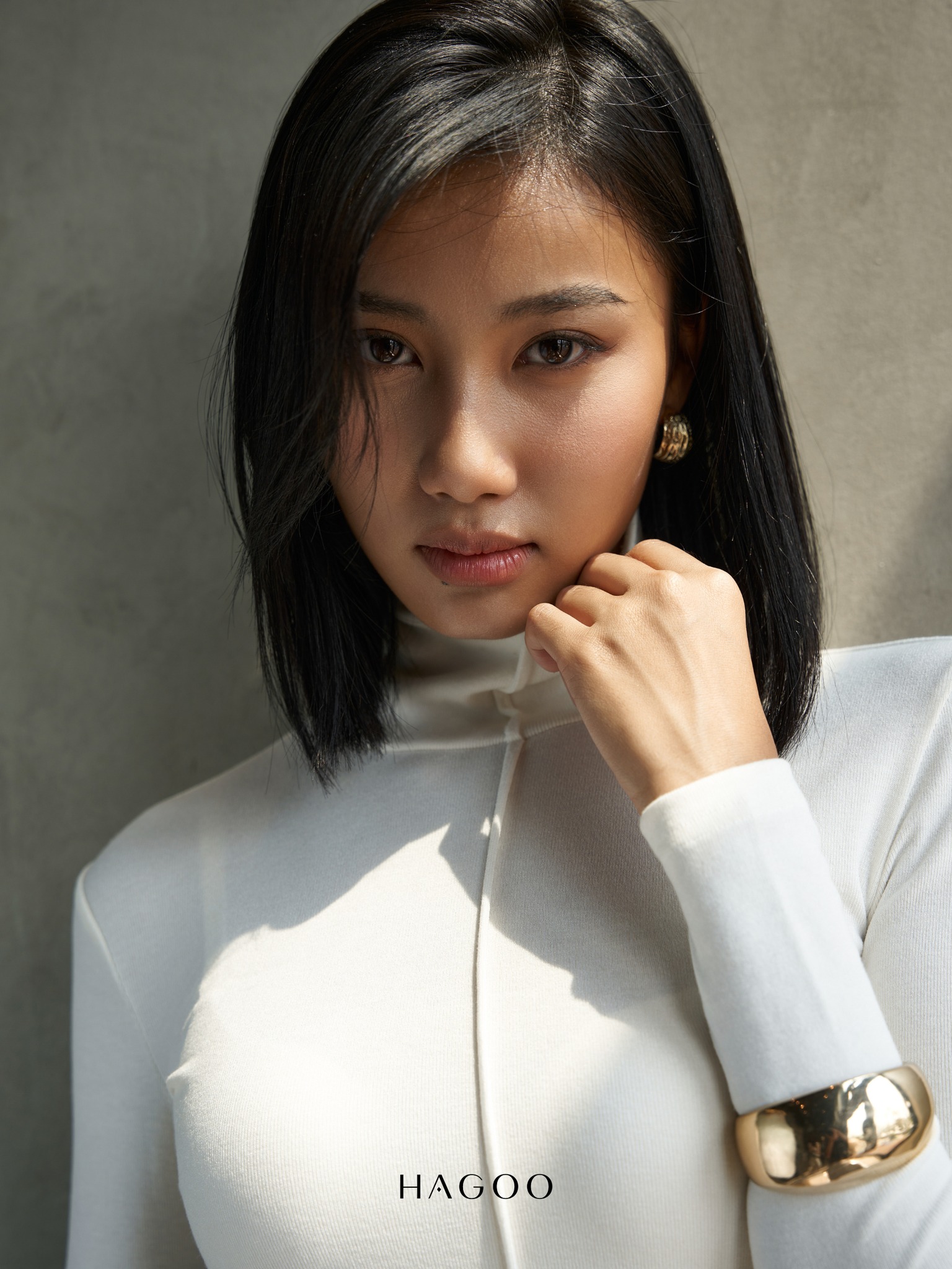 Áo thun cổ lọ bấu gân HAGOO_thumbnail_11