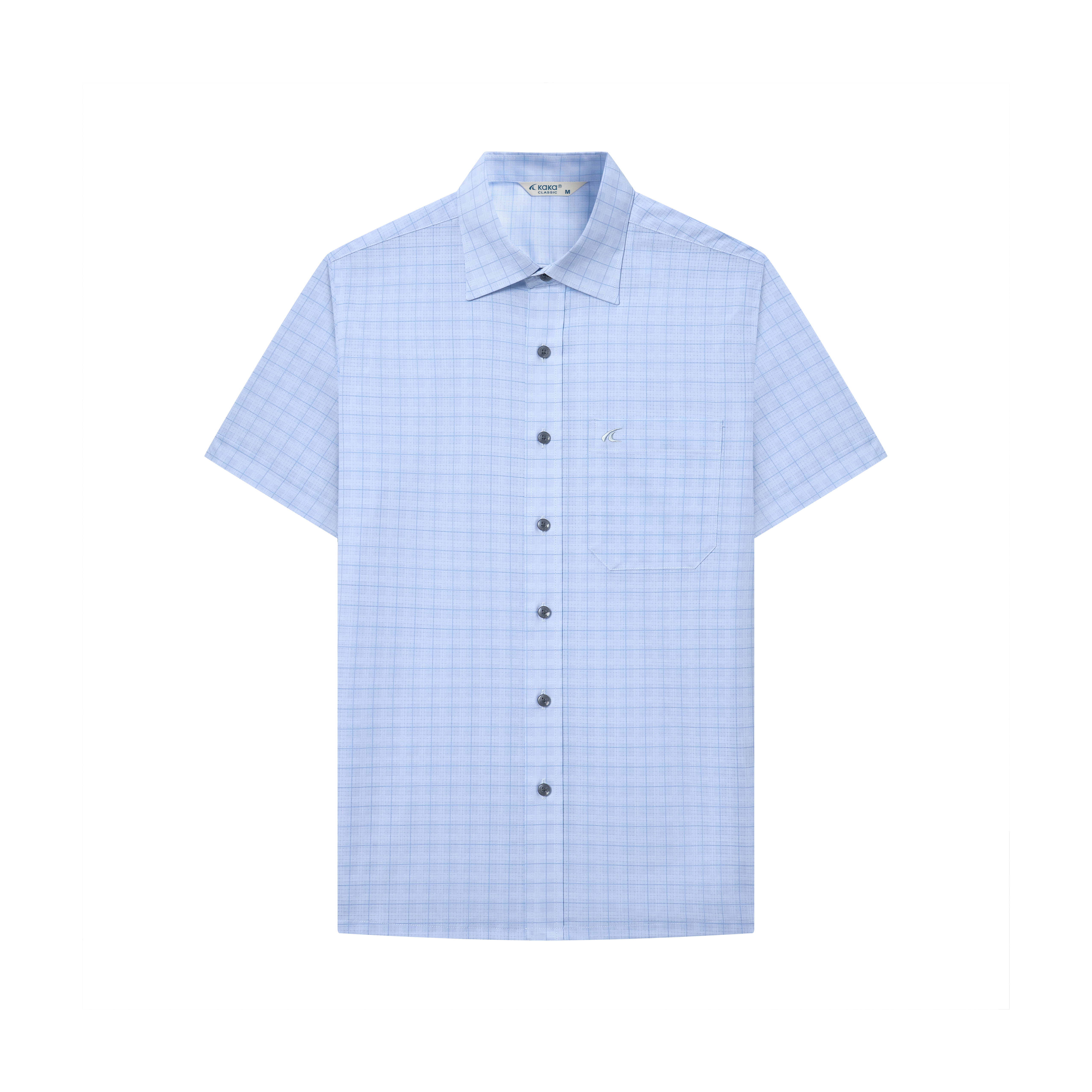 Áo Sơ Mi Kaka Họa Tiết Sọc Có Túi_thumbnail_7