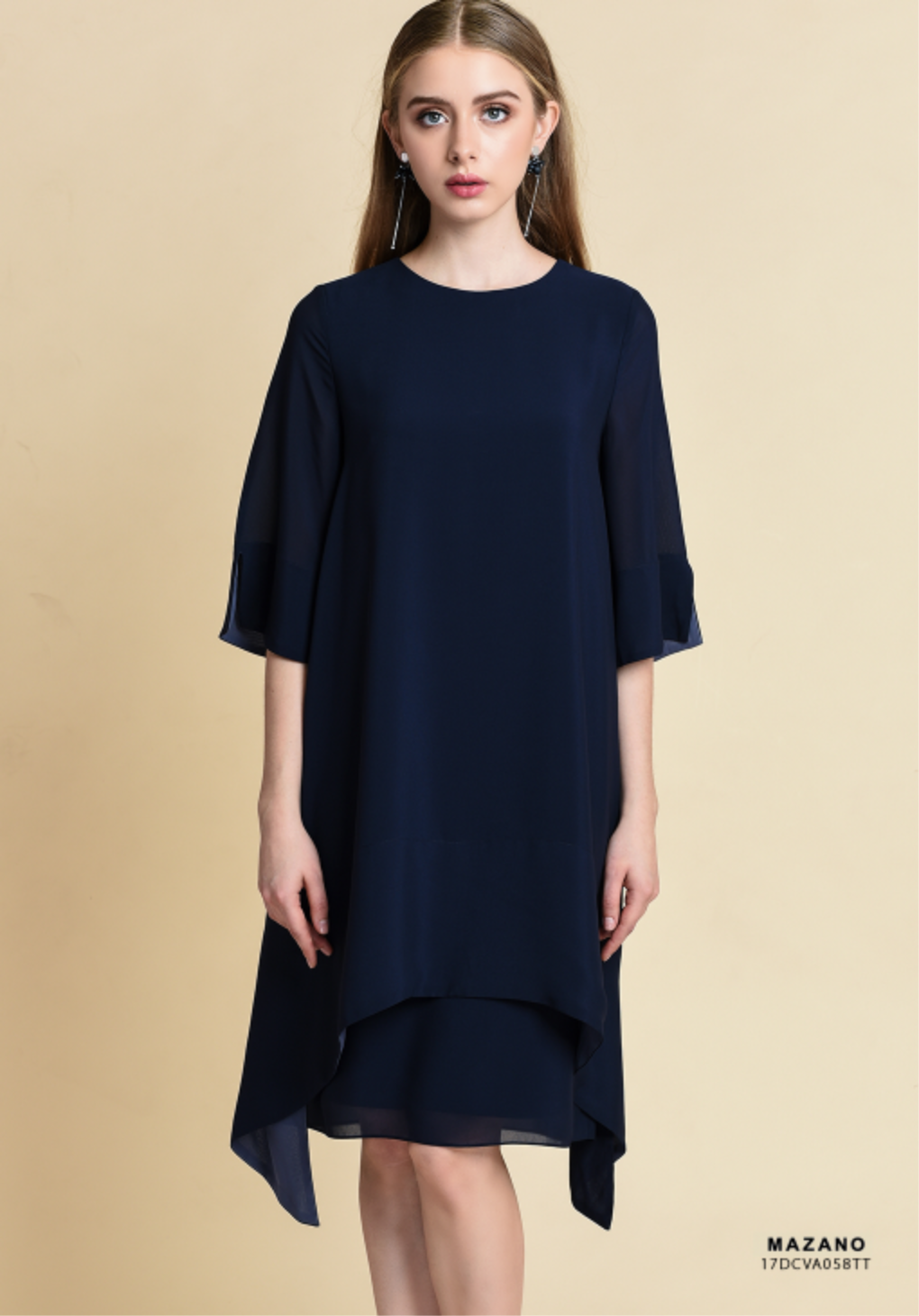 Váy xanh phủ phối cách điệu_thumbnail_0