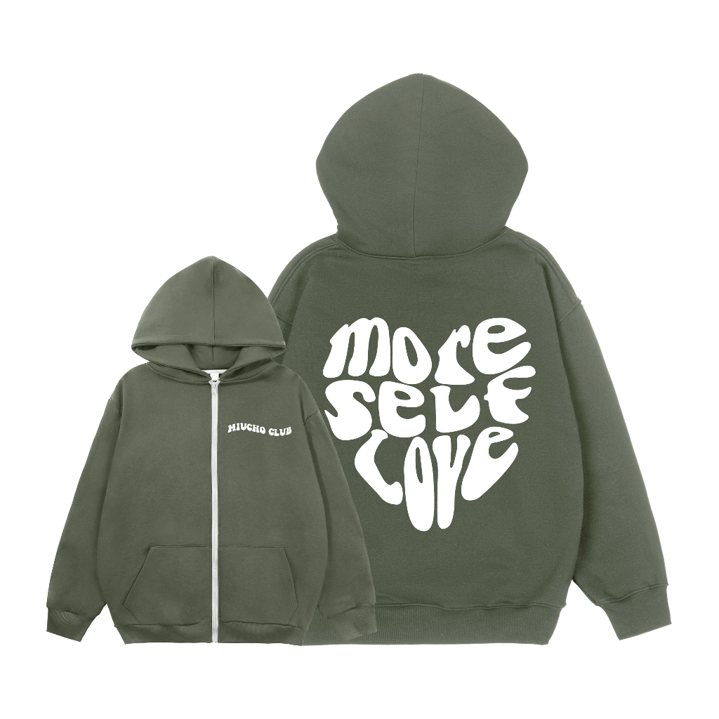 Áo hoodie zip nữ form rộng HZ434 Miucho chân cua in typography_thumbnail_10