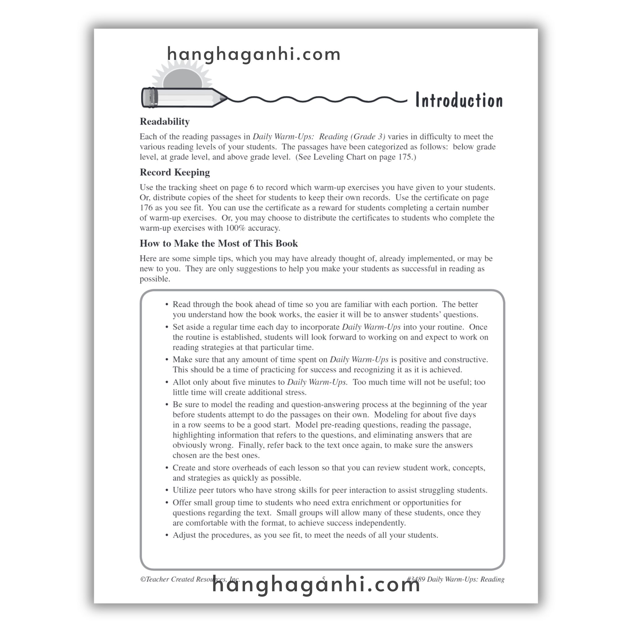 Sách Daily Warm Ups Reading Grade 3_thumbnail_9