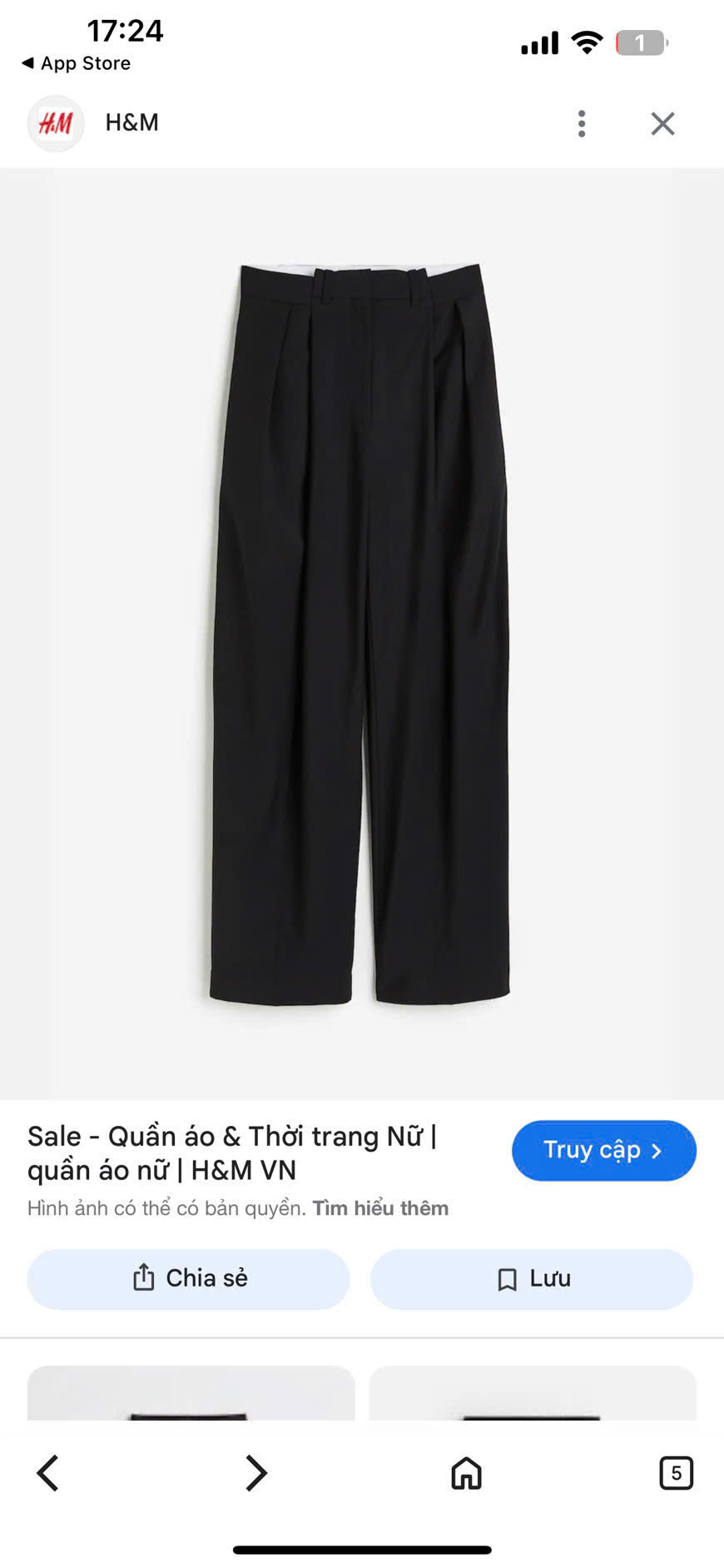 Quần Tây H&M