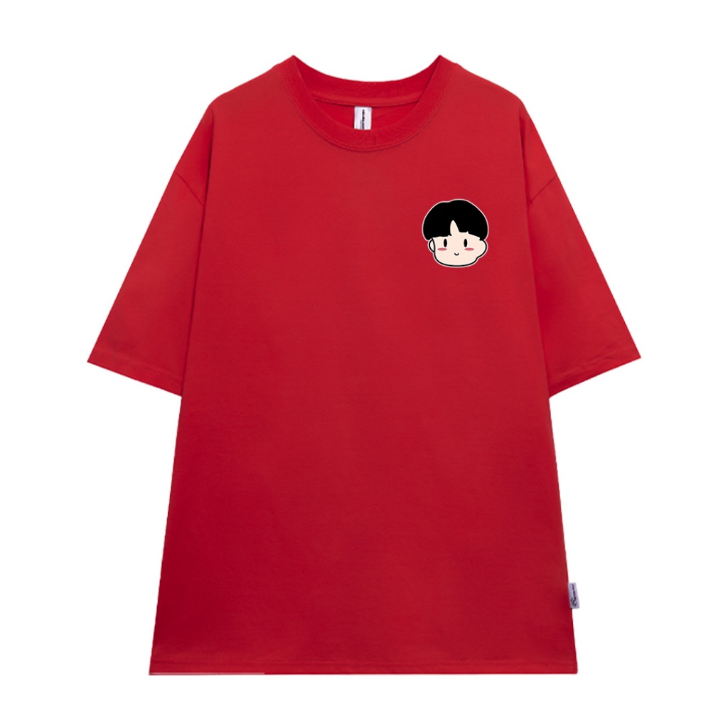 Áo thun cặp đôi cute form rộng unisex ATD1067 Miucho tay lỡ cổ tròn in artwork_thumbnail_11