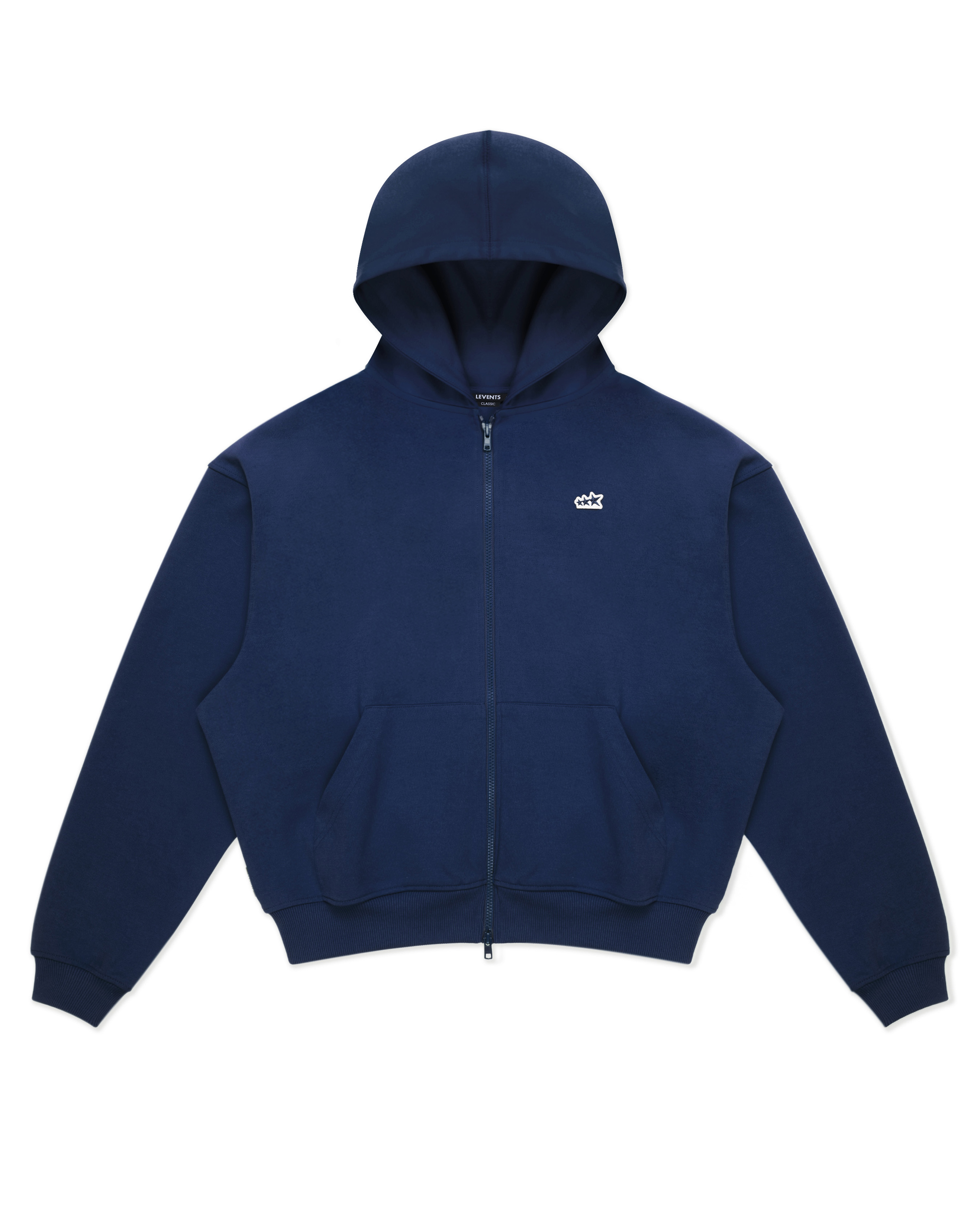 Levents® Classic Triple Star Zipper Hoodie Boxy_thumbnail_6