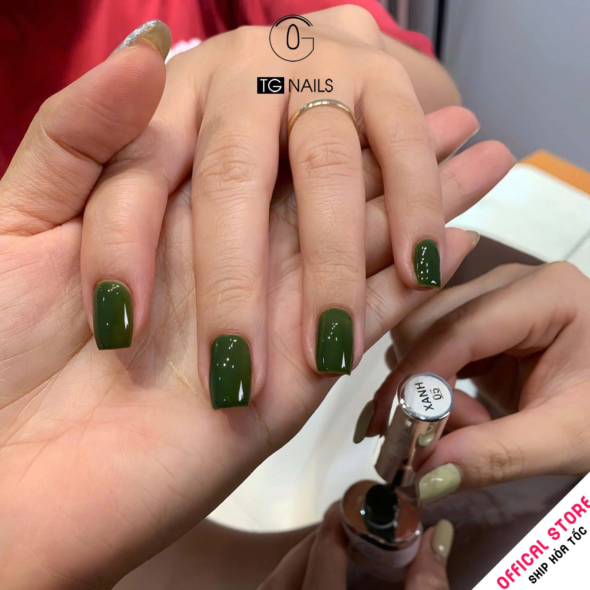 Sơn móng gel TG. Dung tích: 15ml/ lọ. Nhãn hàng TG nail._thumbnail_6