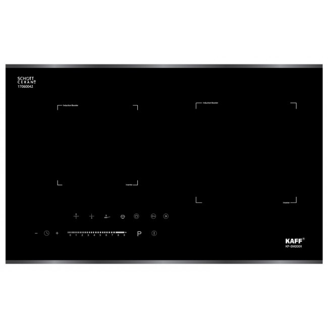 Bếp 02 từ Domino ngang