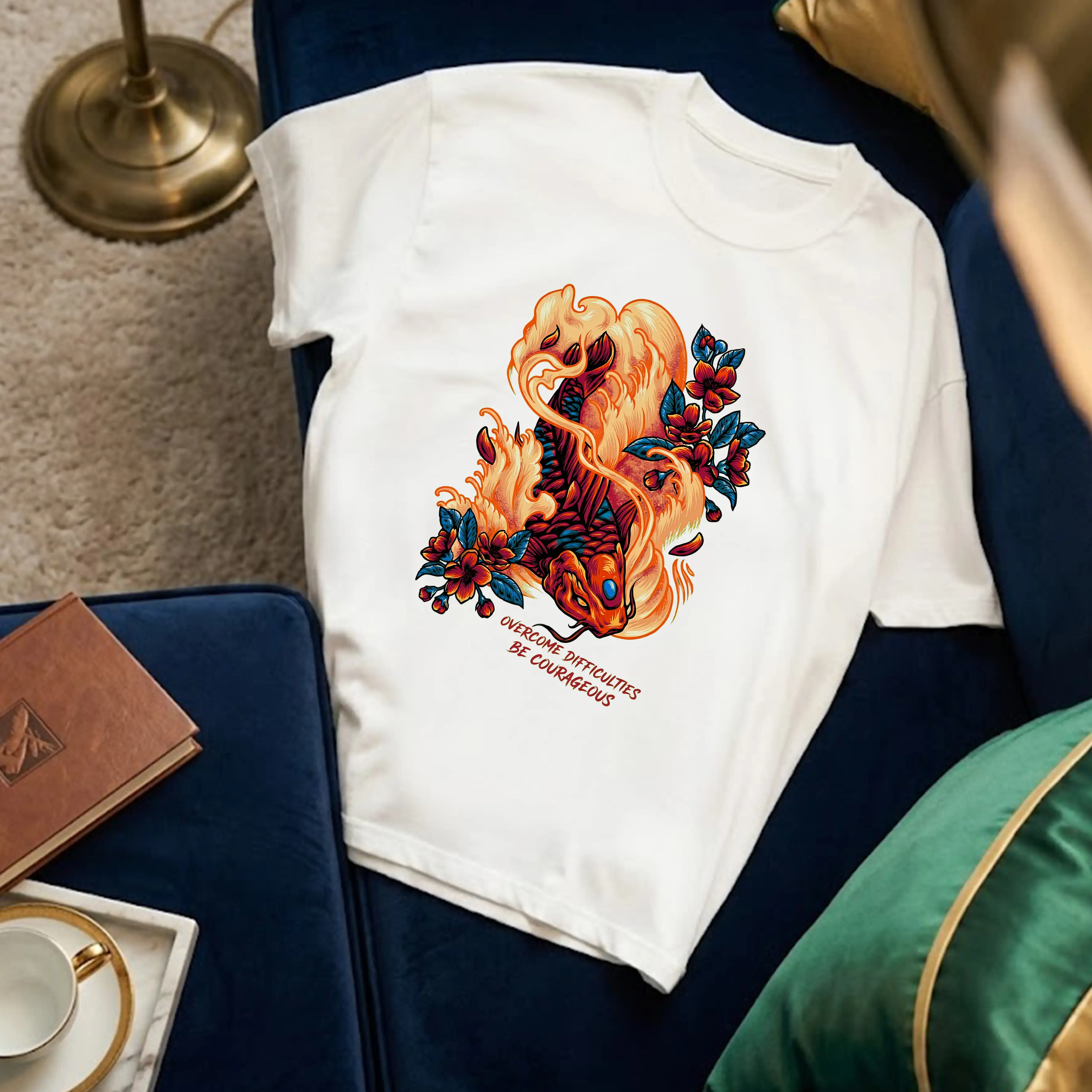 Áo thun form rộng phong cách cổ điển TeePrint 3218_thumbnail_6