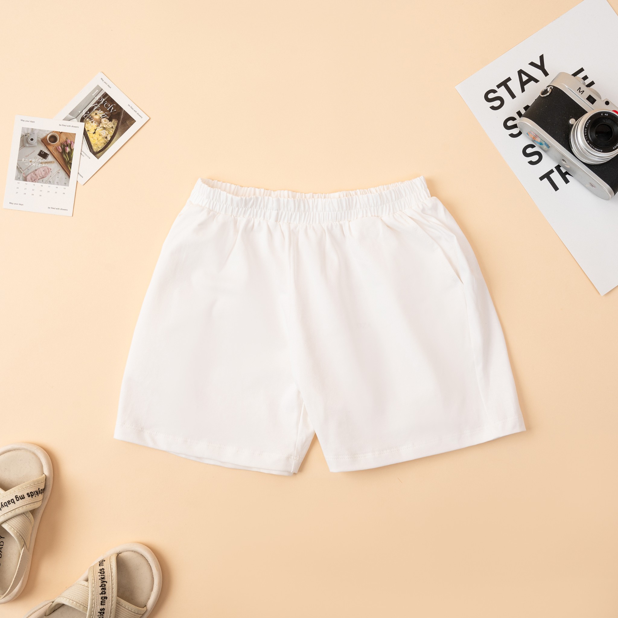 Quần đùi cho bé gái và bé trai chất cotton - Quần đùi cho bé cân nặng từ 15-40kg Loza Kids QT7003_thumbnail_3