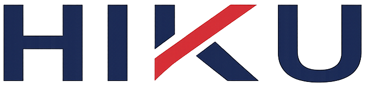Logo HIKU với sắc đỏ nổi bật