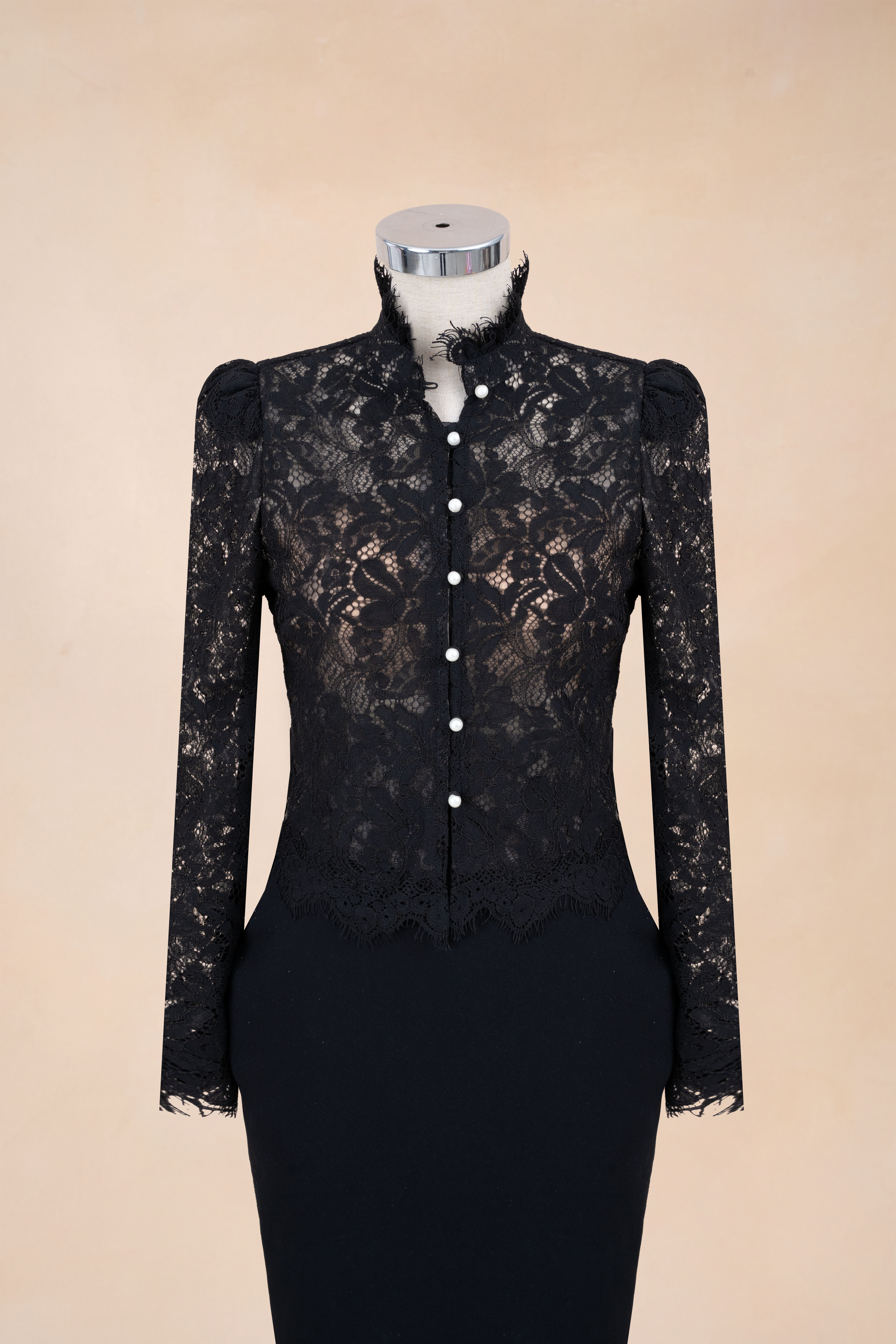 Sơ Mi Ren Cúc Ngọc