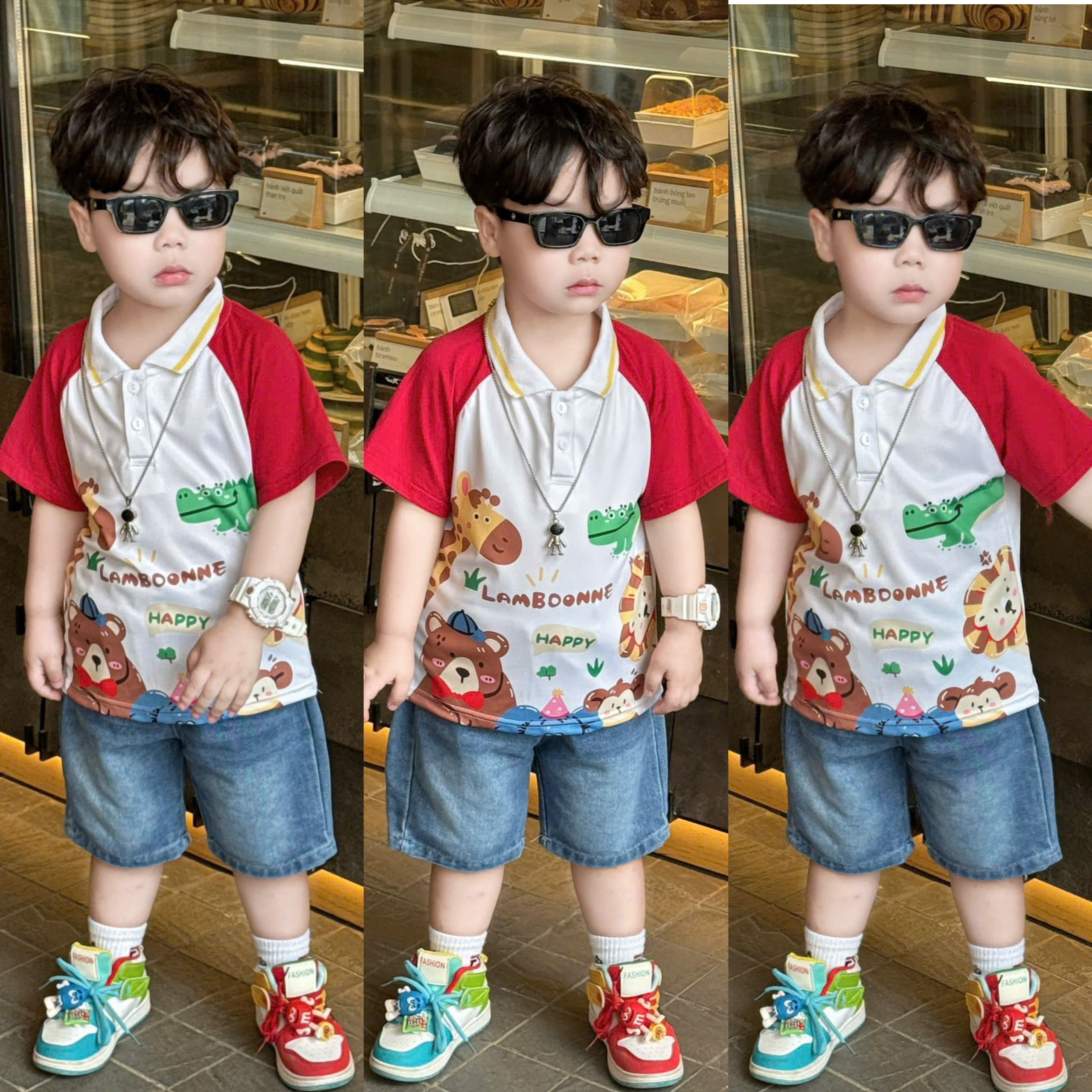 T20 BỘ CỘC QUẦN BÒ ĐỘNG VẬT LAMBOONNE- A116.876