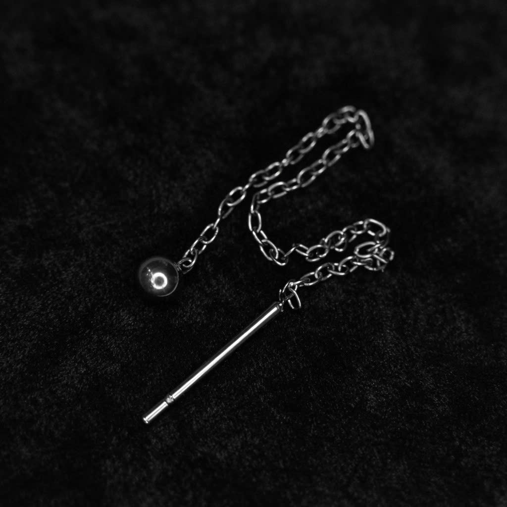 Khuyên kiểu xích tua rua 1 đầu bi_thumbnail_3