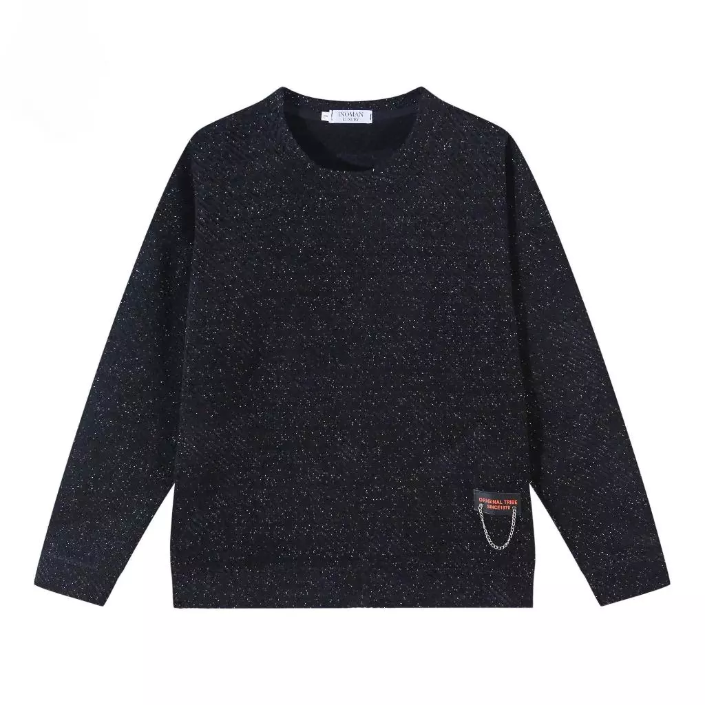 Áo Sweater Nam Nữ Thu Đông Chất Liệu Dạ Phủ Kim Tuyến Mắc Thép Cao Cấp_thumbnail_3