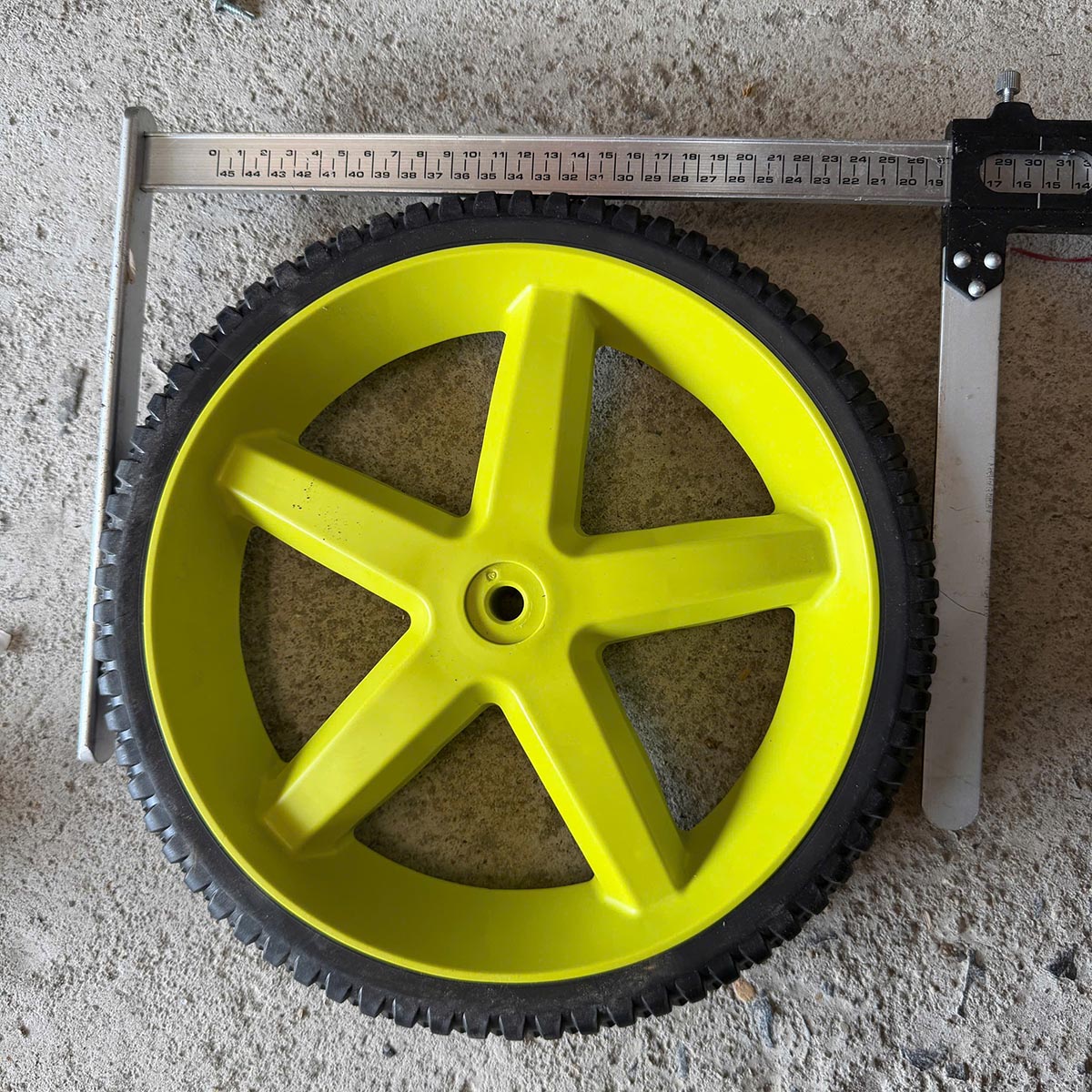 Bộ 2 Bánh Xe Nhựa Cao Su Đặc – Mâm 5 Chấu Chịu Lực Cao (2 bánh)_thumbnail_6